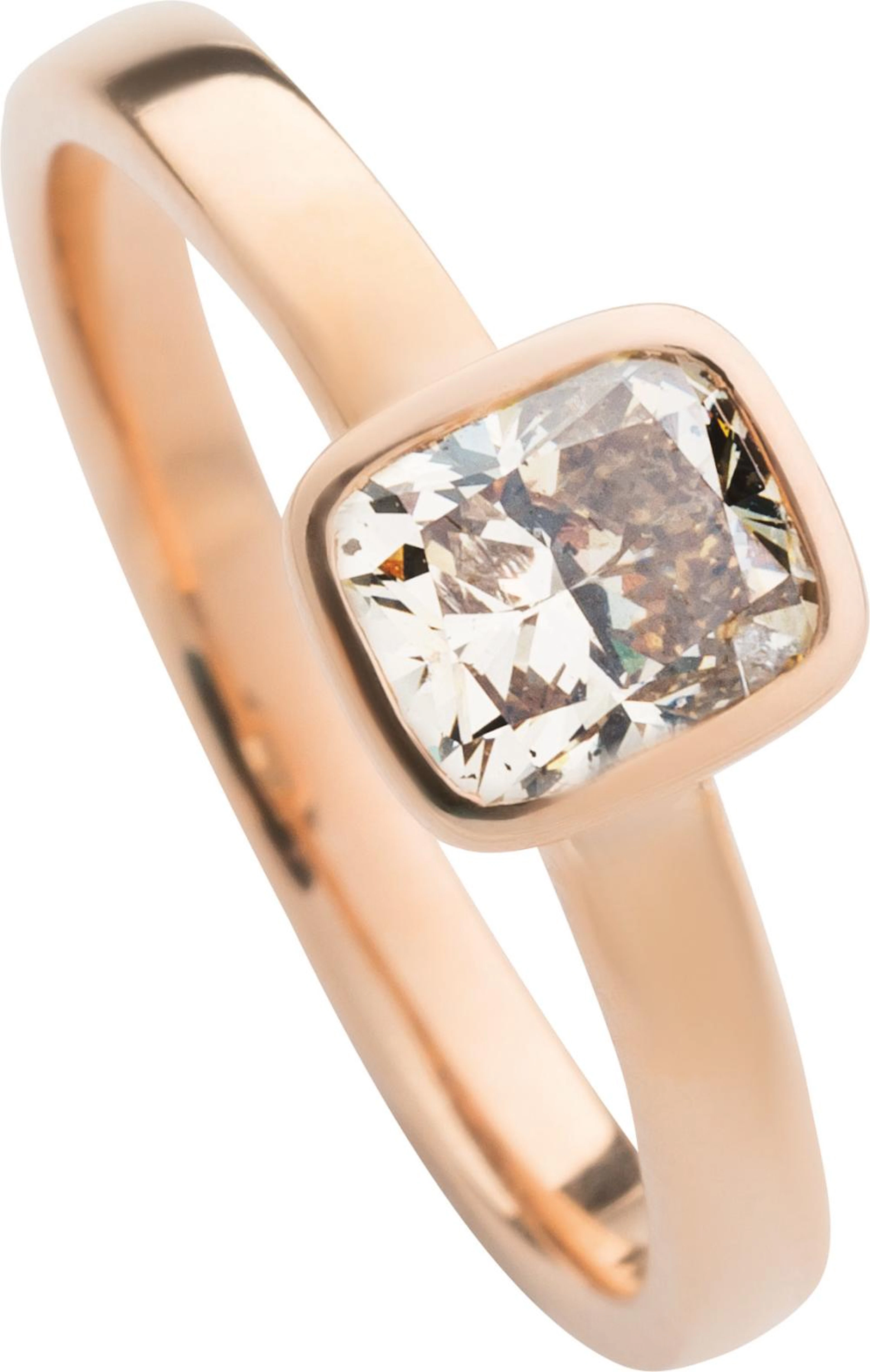 Ring mit Diamant-Solitär