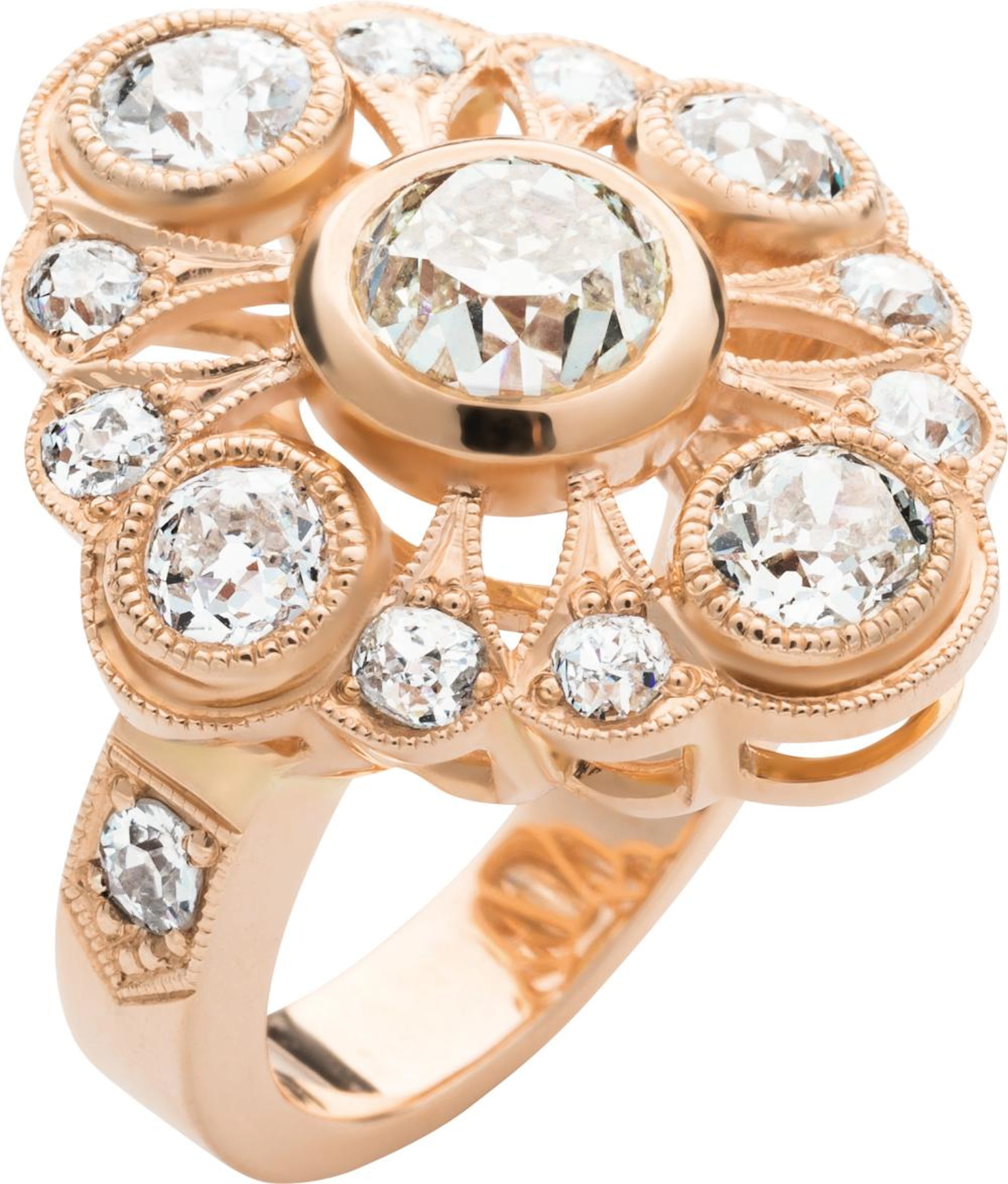 Hochkarätiger Diamantring