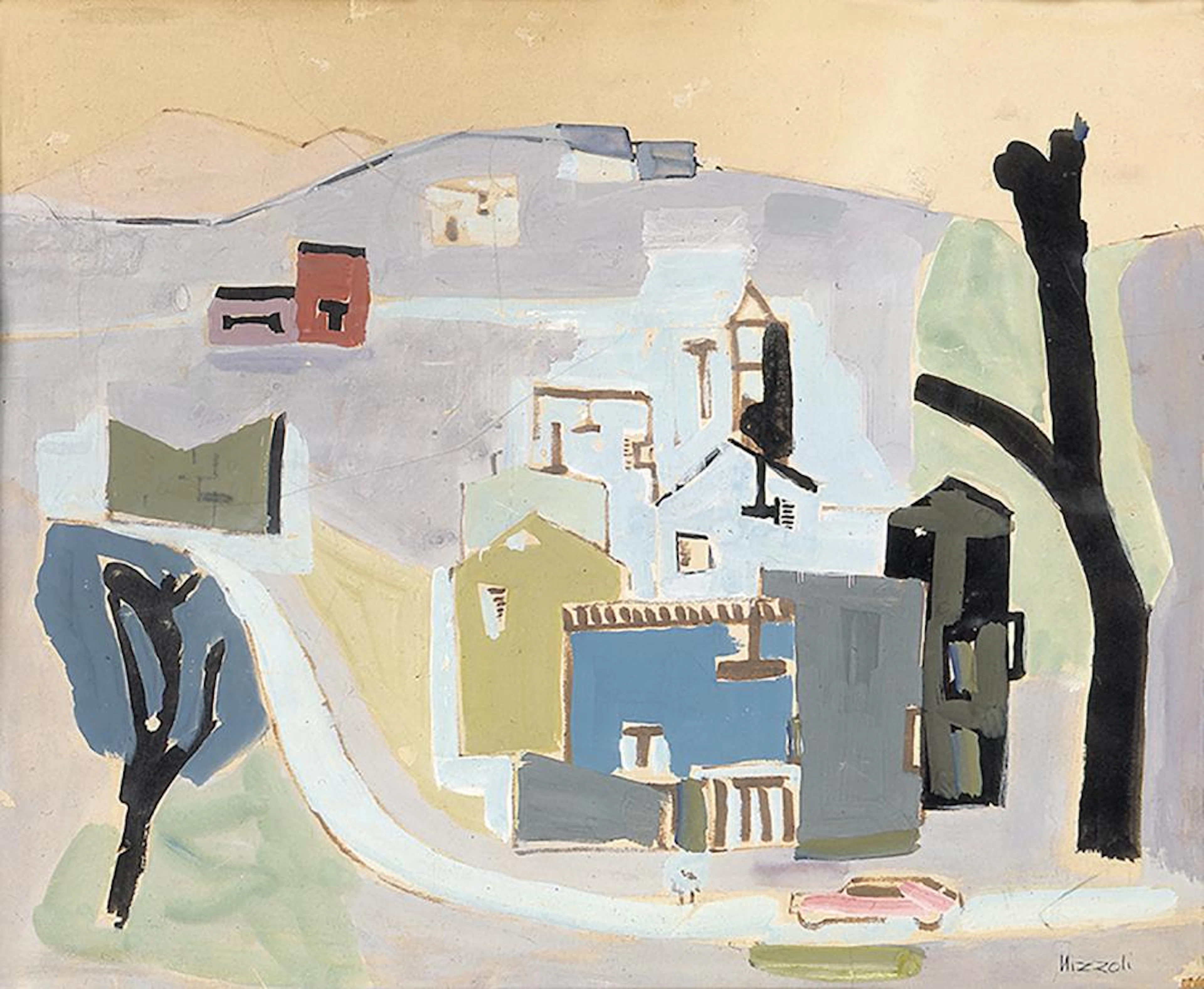 MARCELLO NIZZOLI - Landscape, 1924-25
