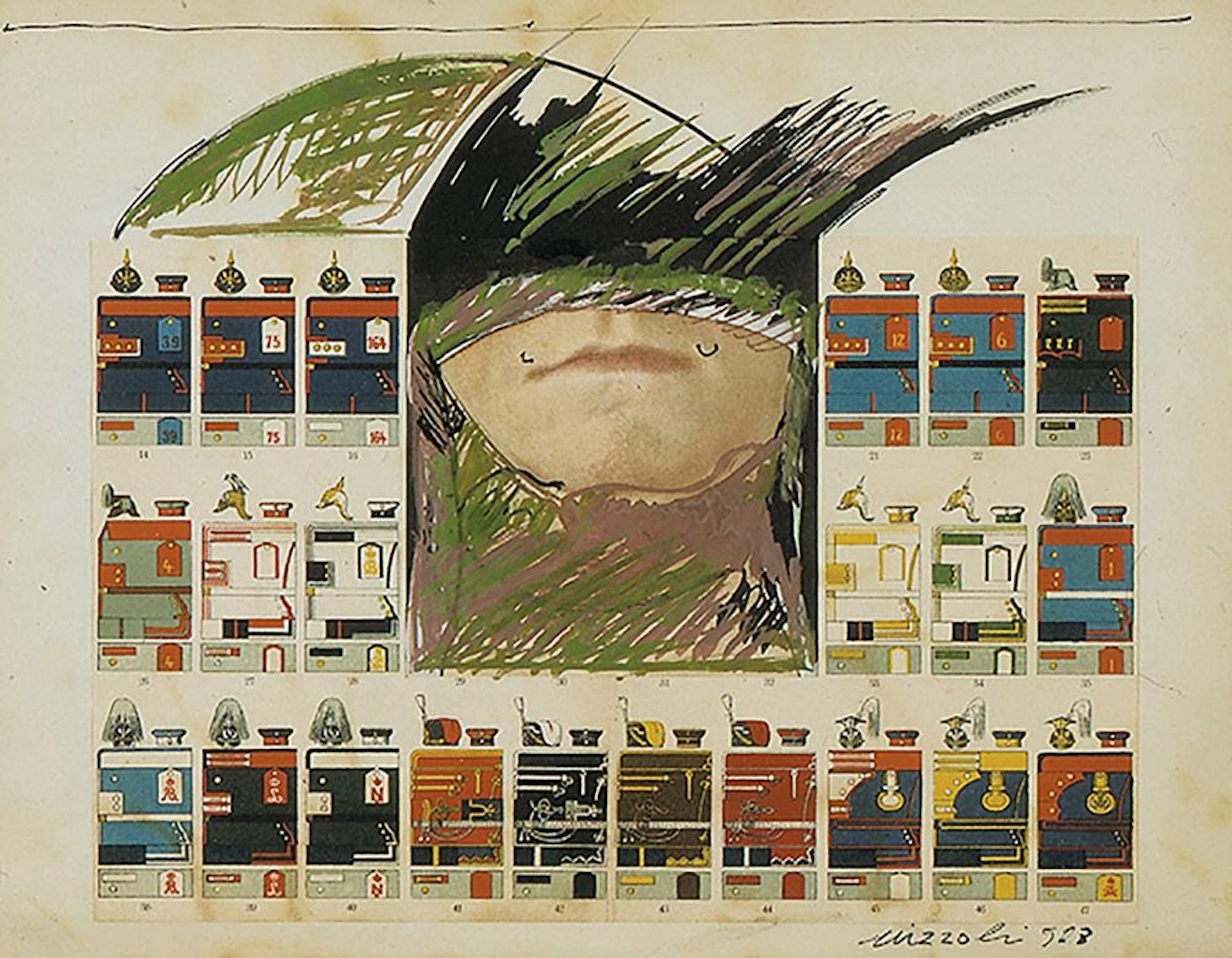 MARCELLO NIZZOLI - Militaria, 1928