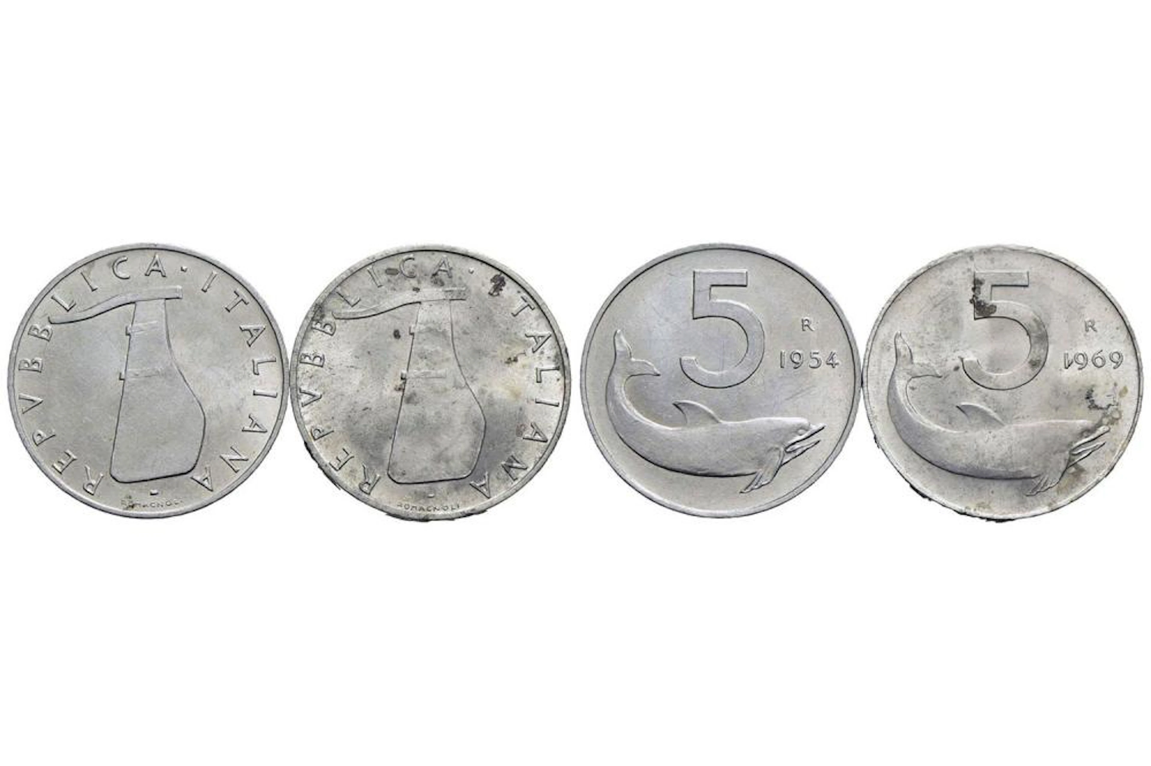 REPUBBLICA ITALIANA (EMISSIONI IN LIRE) (1946-2001) - 5 LIRE - 1969 - IT NC MONT