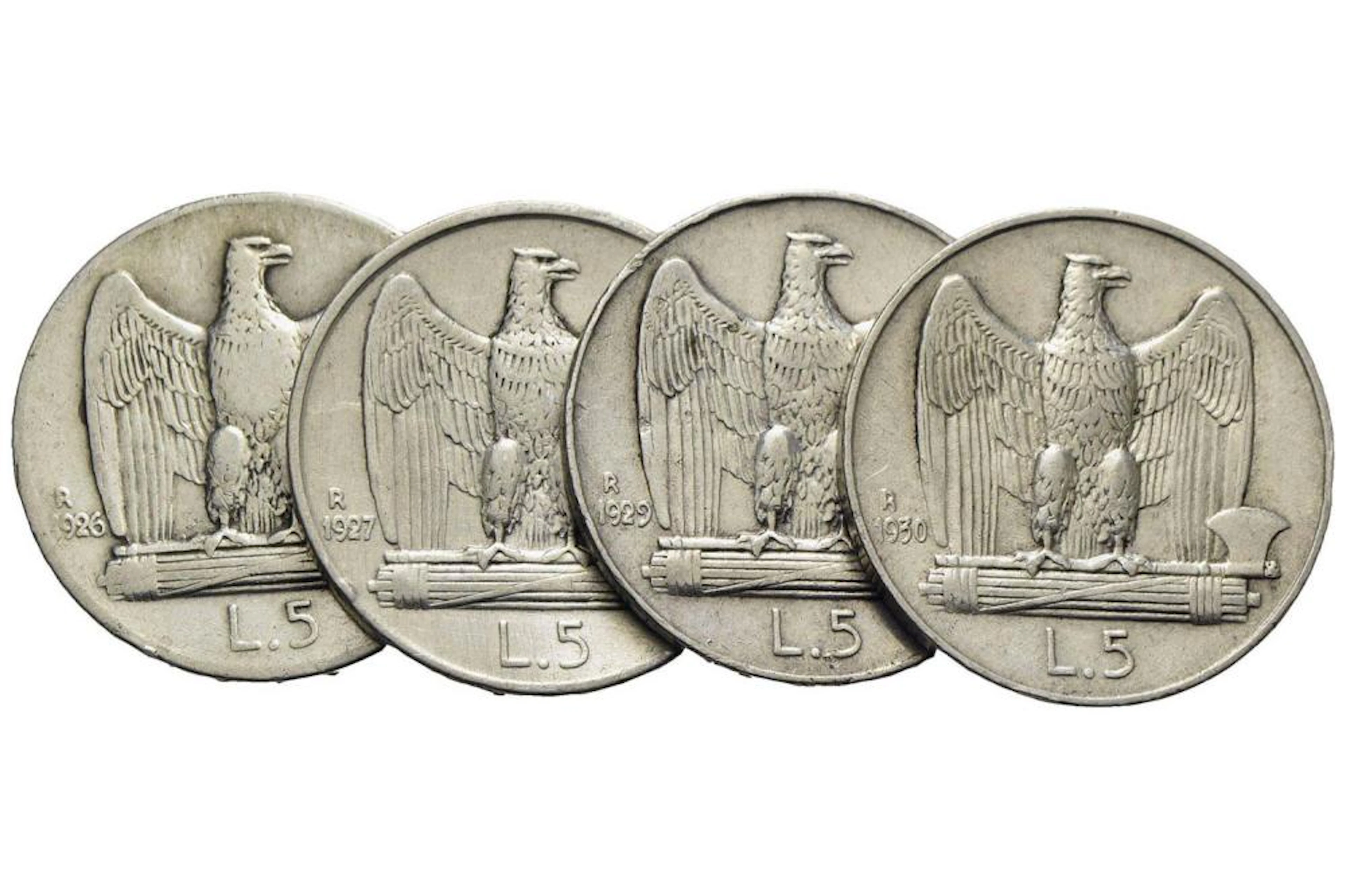 SAVOIA - VITTORIO EMANUELE III (1900-1943) - 5 LIRE...
