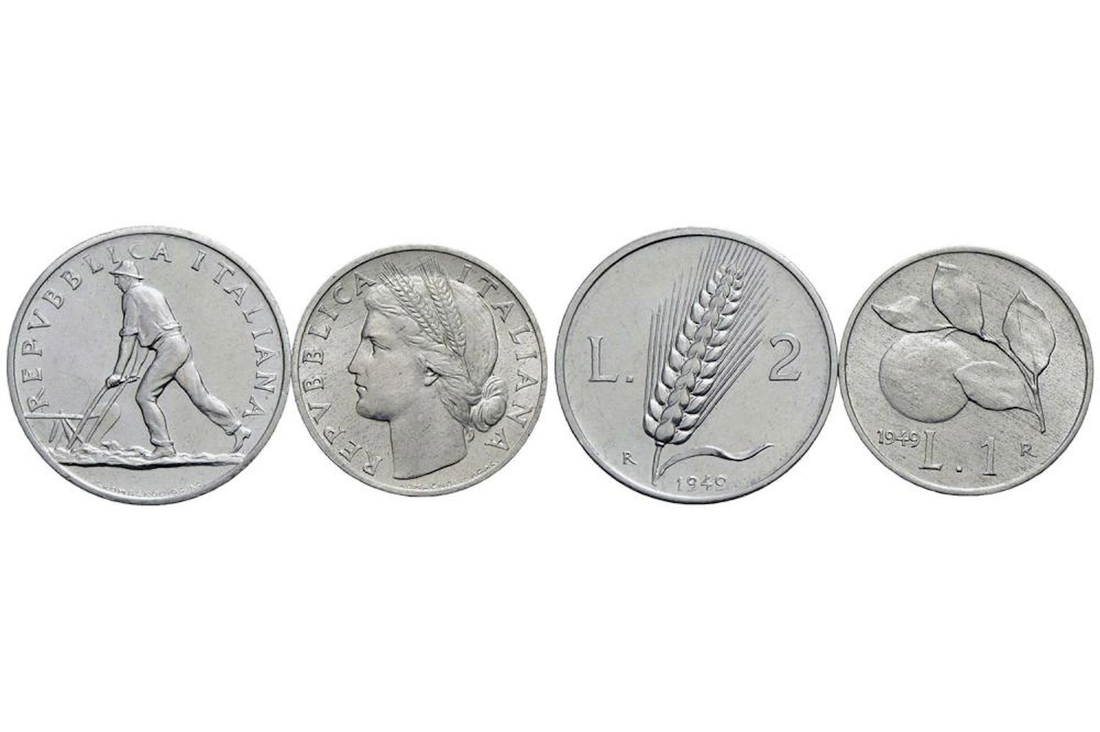 REPUBBLICA ITALIANA (EMISSIONI IN LIRE) (1946-2001) - 2 LIRE - 1949 - IT NC MONT