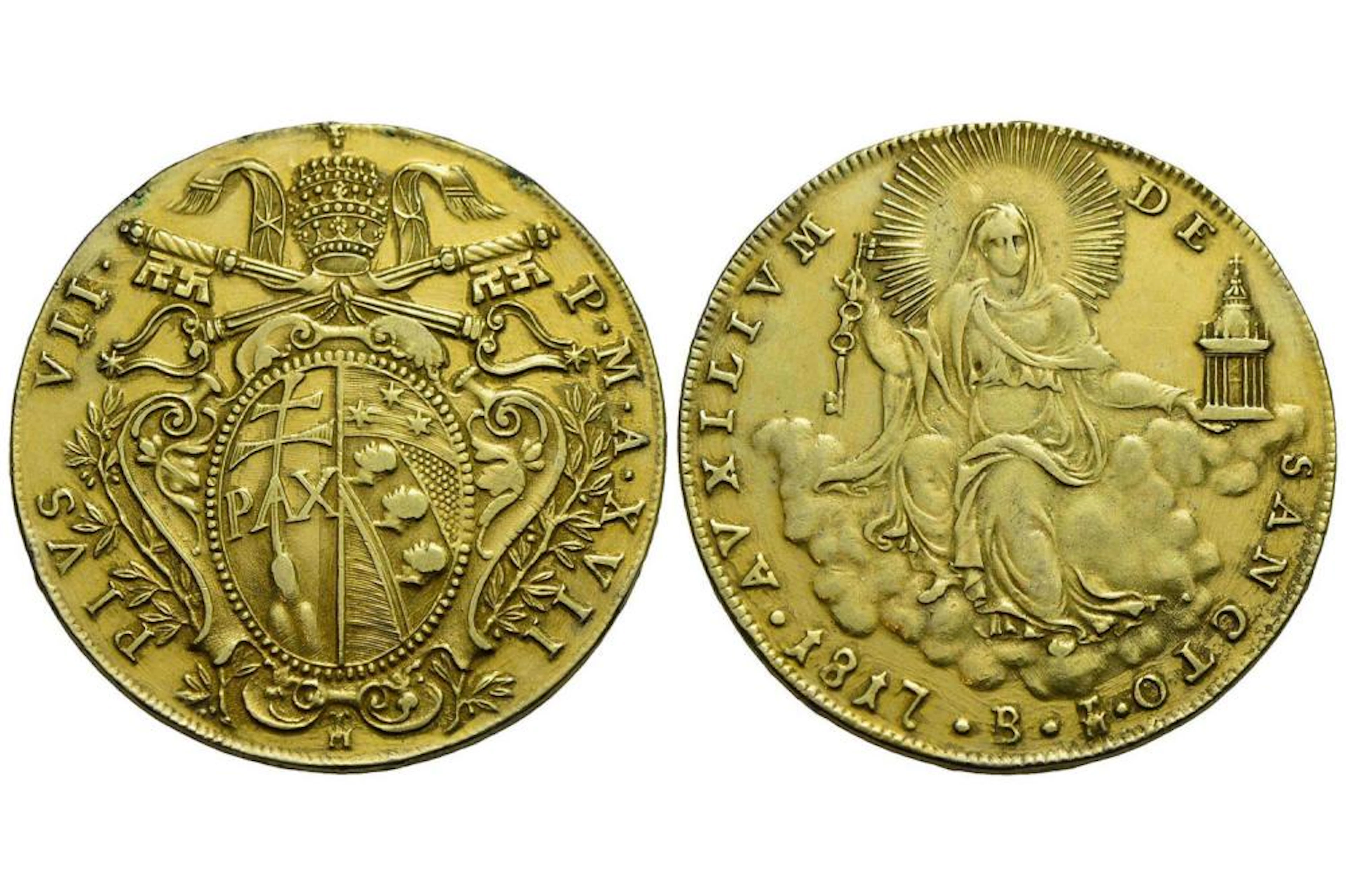 BOLOGNA - PIO VII (1800-1823) - SCUDO - 1817 A