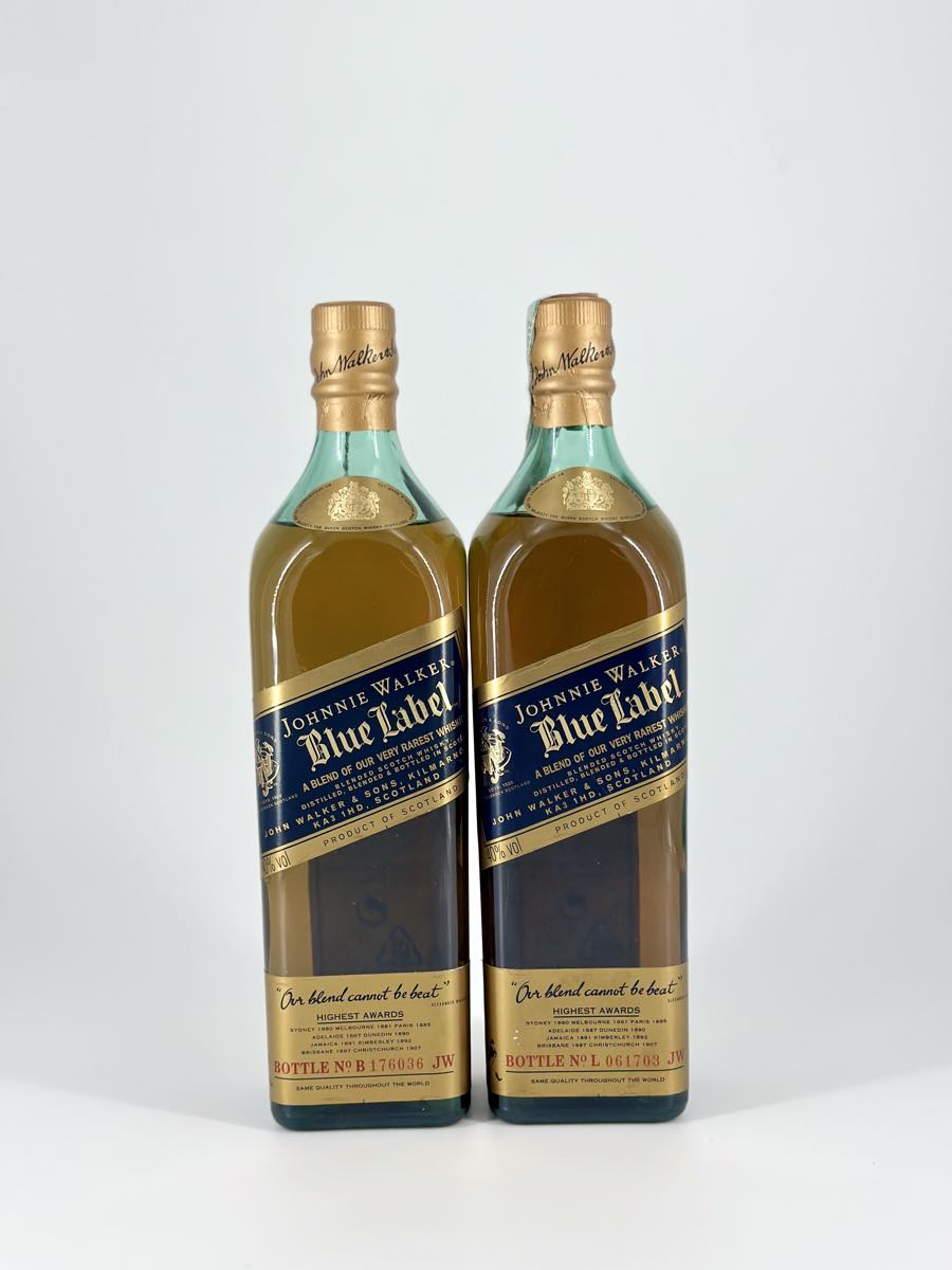 Johnnie Walker Blue Label Blended Scotch Whisky Scotland, Blended ...