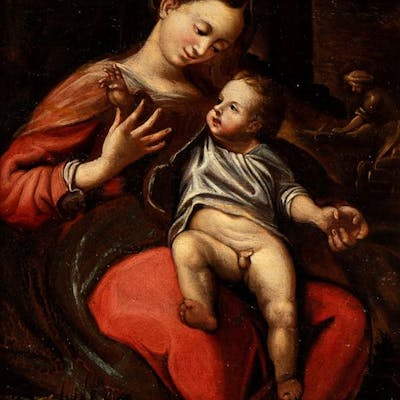 Madonna with the Child or Madonna della Cesta, 16th - 17th century