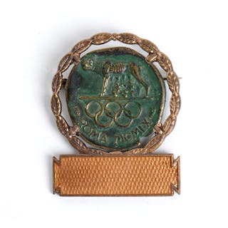 Olympics, Rome 1960, JAPANESE MISSION Badge, 1960
