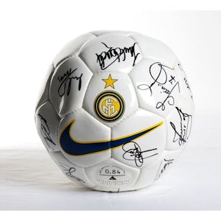 Football, Italy, signed FC INTER ball, 1999