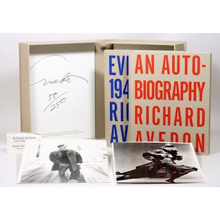 An Autobiography WITH: Evidence 1944-1994 [Whitney Museum] - AVEDON, RICHARD.