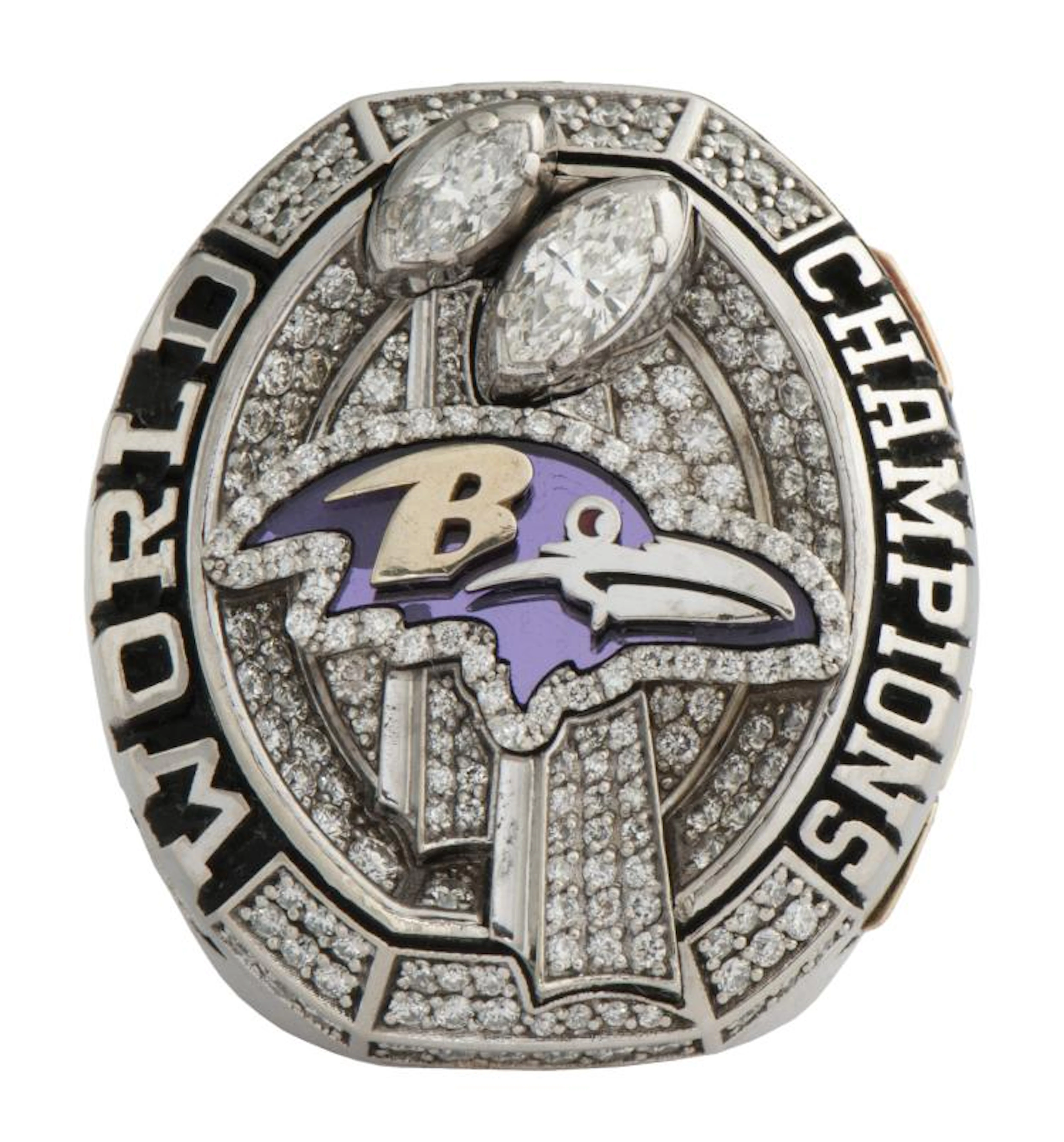 2012 Baltimore Ravens Super Bowl XLVII Champions Ring...