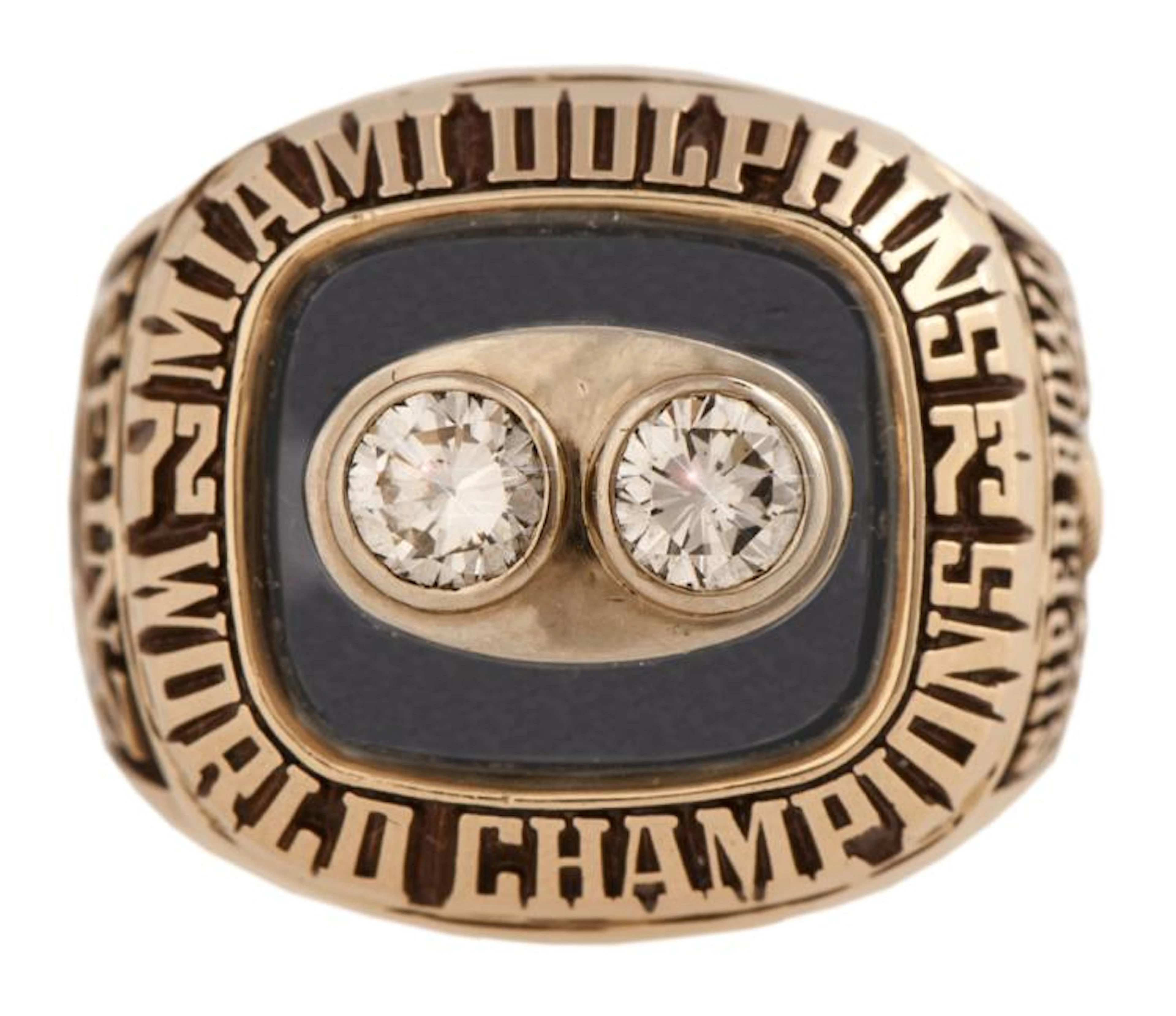 1973 Miami Dolphins Super Bowl VIII Championship Player's Ring - Bob Heinz
