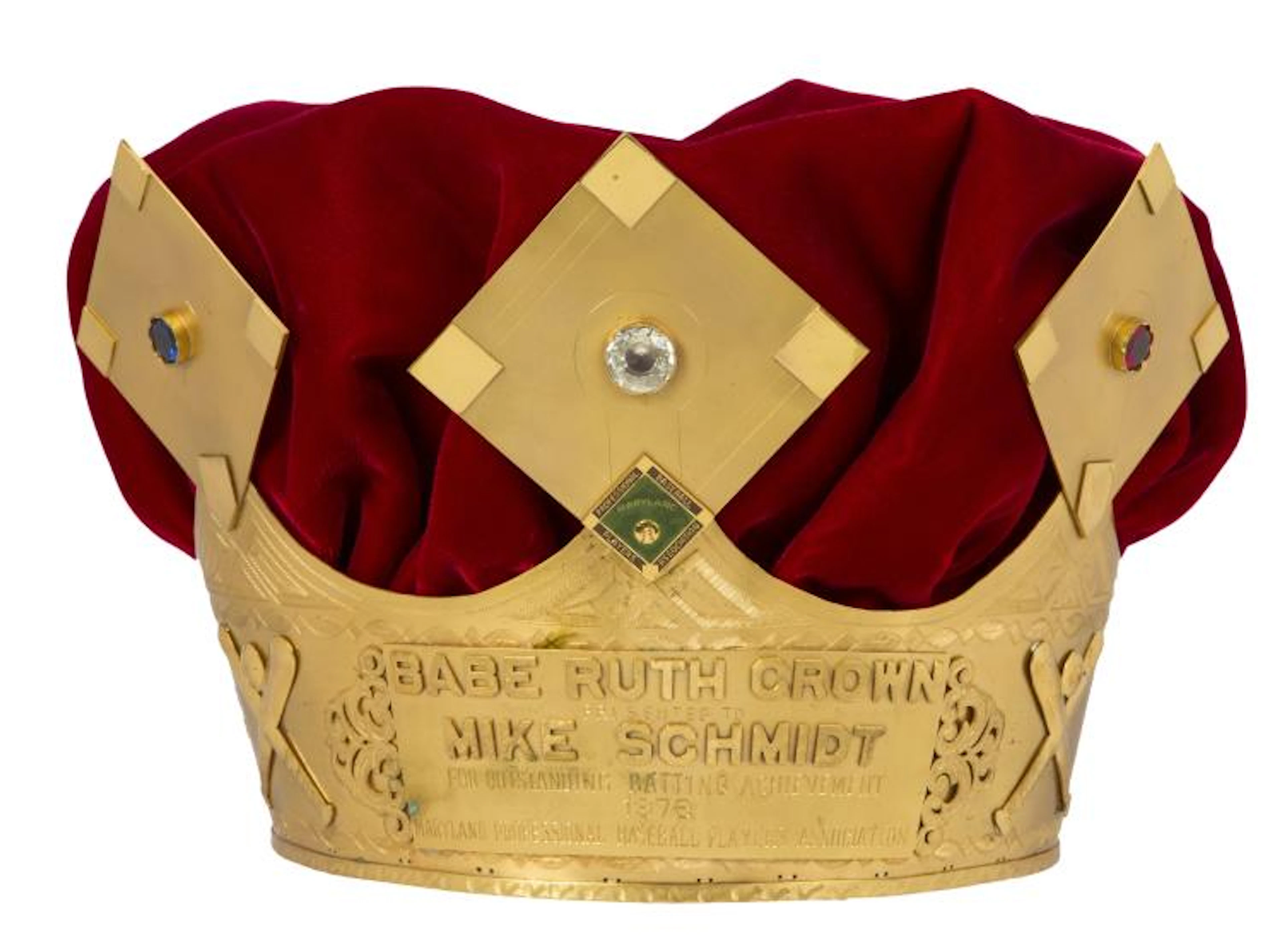 Mike Schmidt's Actual 1974 Babe Ruth "Sultan of Swat...