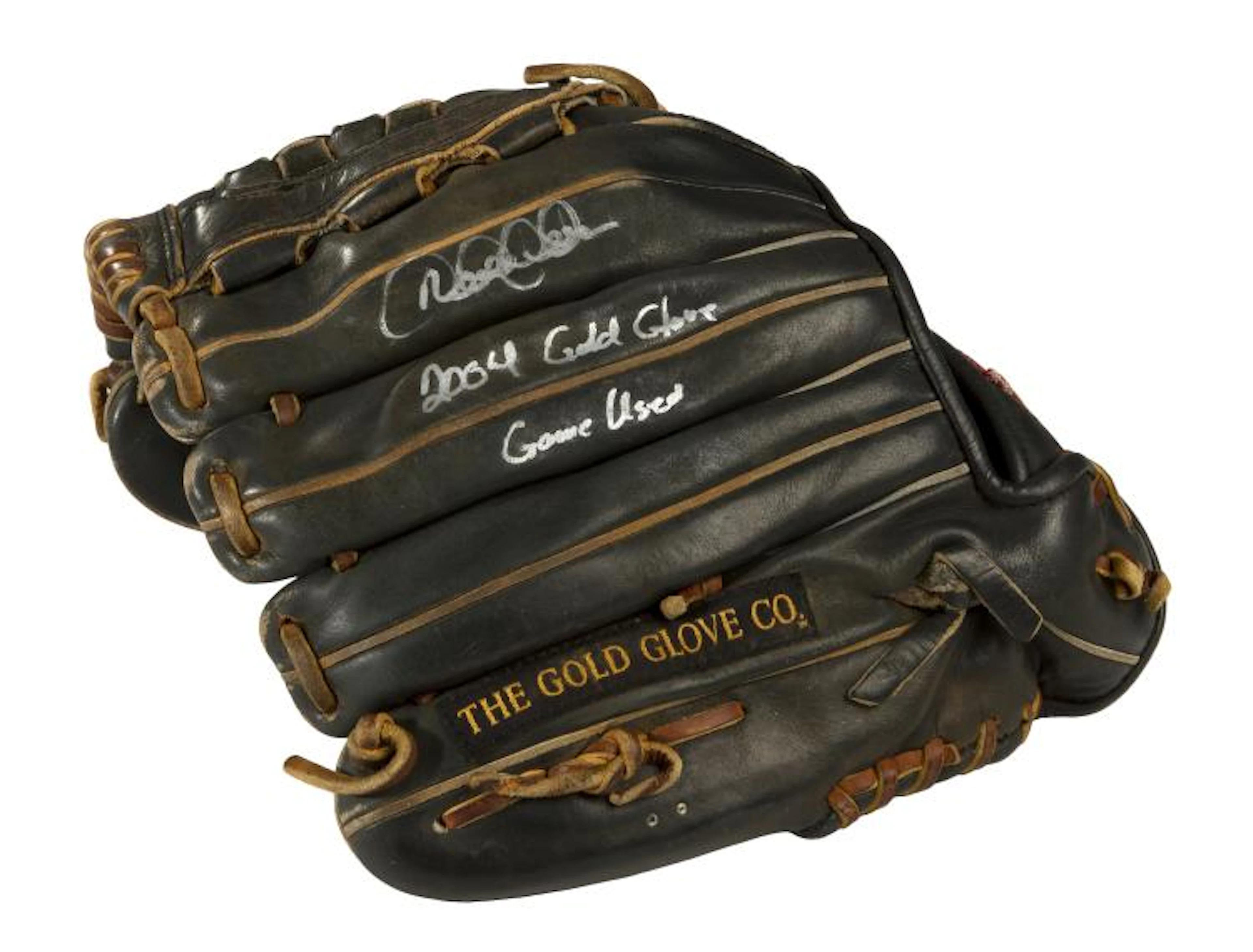 Derek Jeter Game Used and Signed Rawlings Glove Used For...