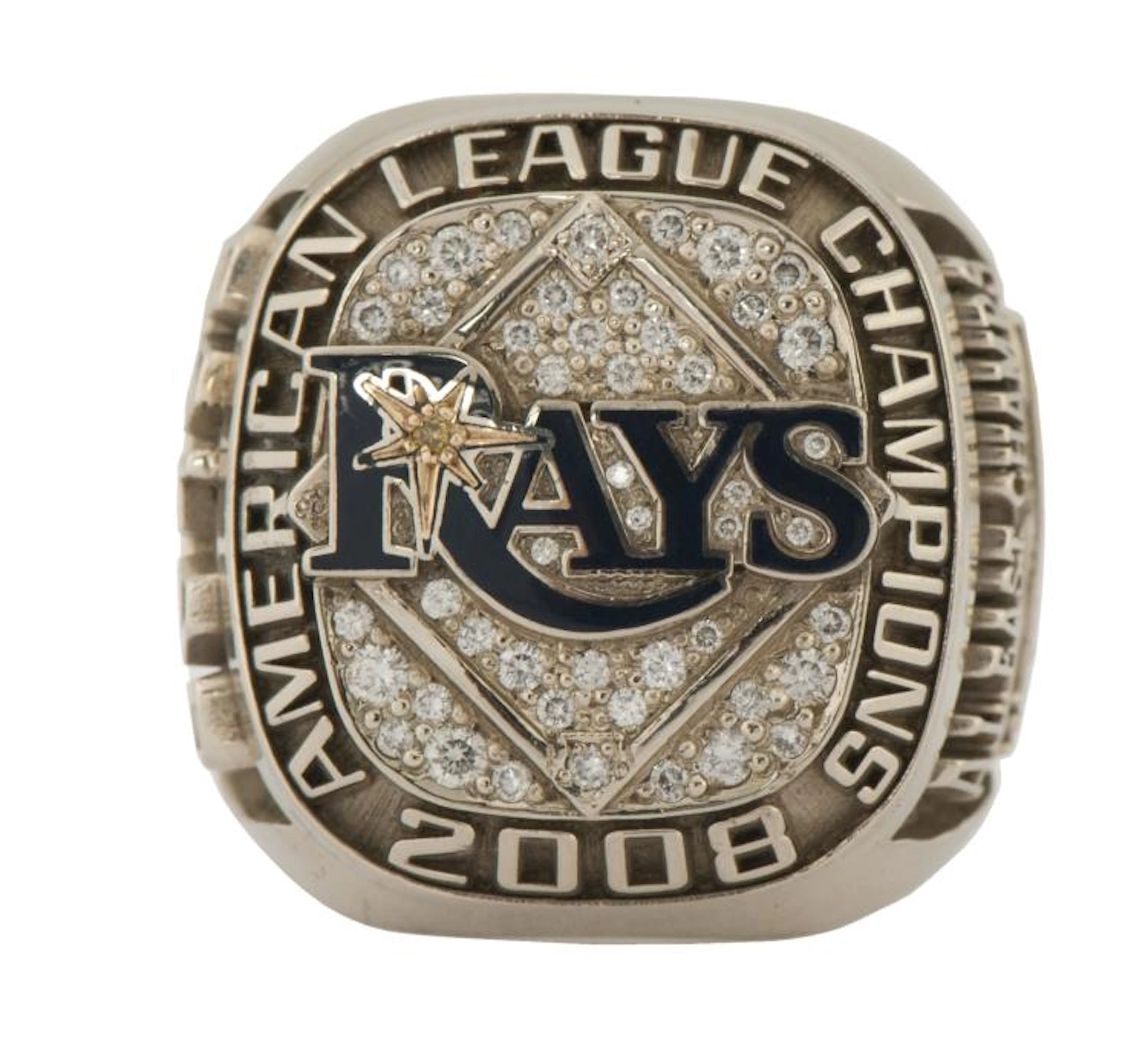 2008 Tampa Bay Rays American League Champions Player Ring...