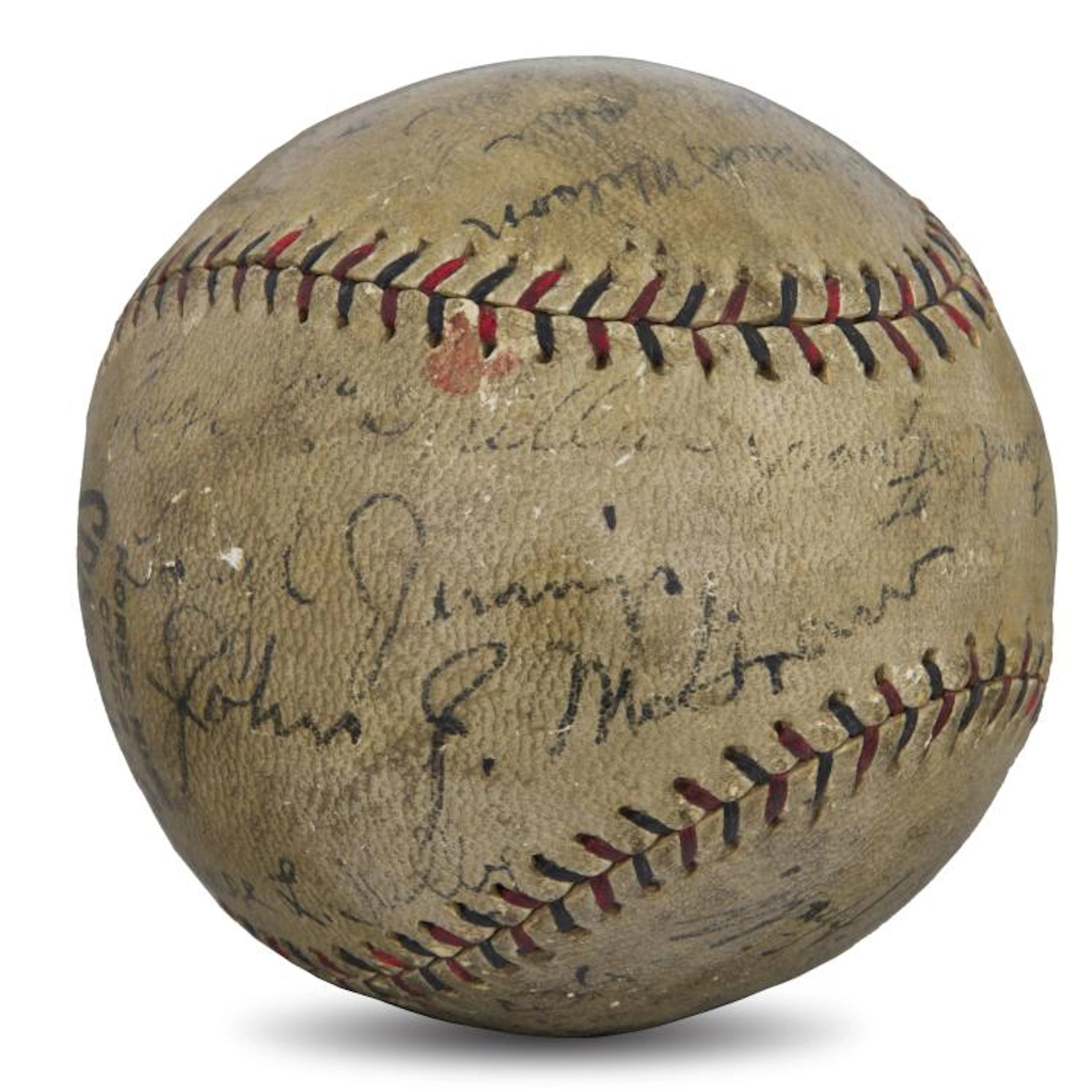 1925 New York Giants Team Signed National League John...