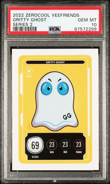 2022 Zerocool Veefriends Series 2 Gritty Ghost – PSA GEM MT 10 | Barnebys