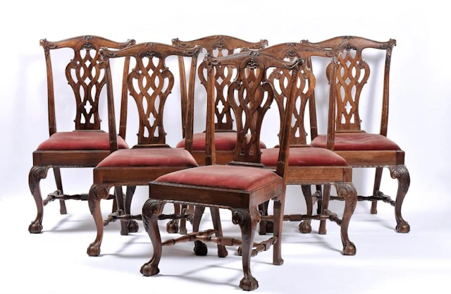 A Set of Six Chairs