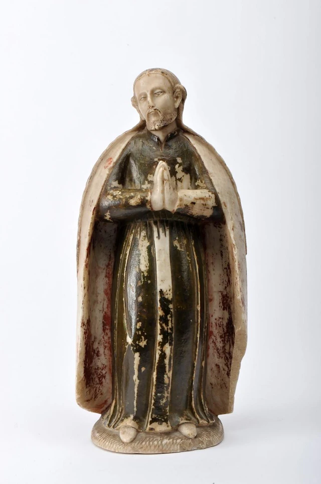 Christ with folded hands