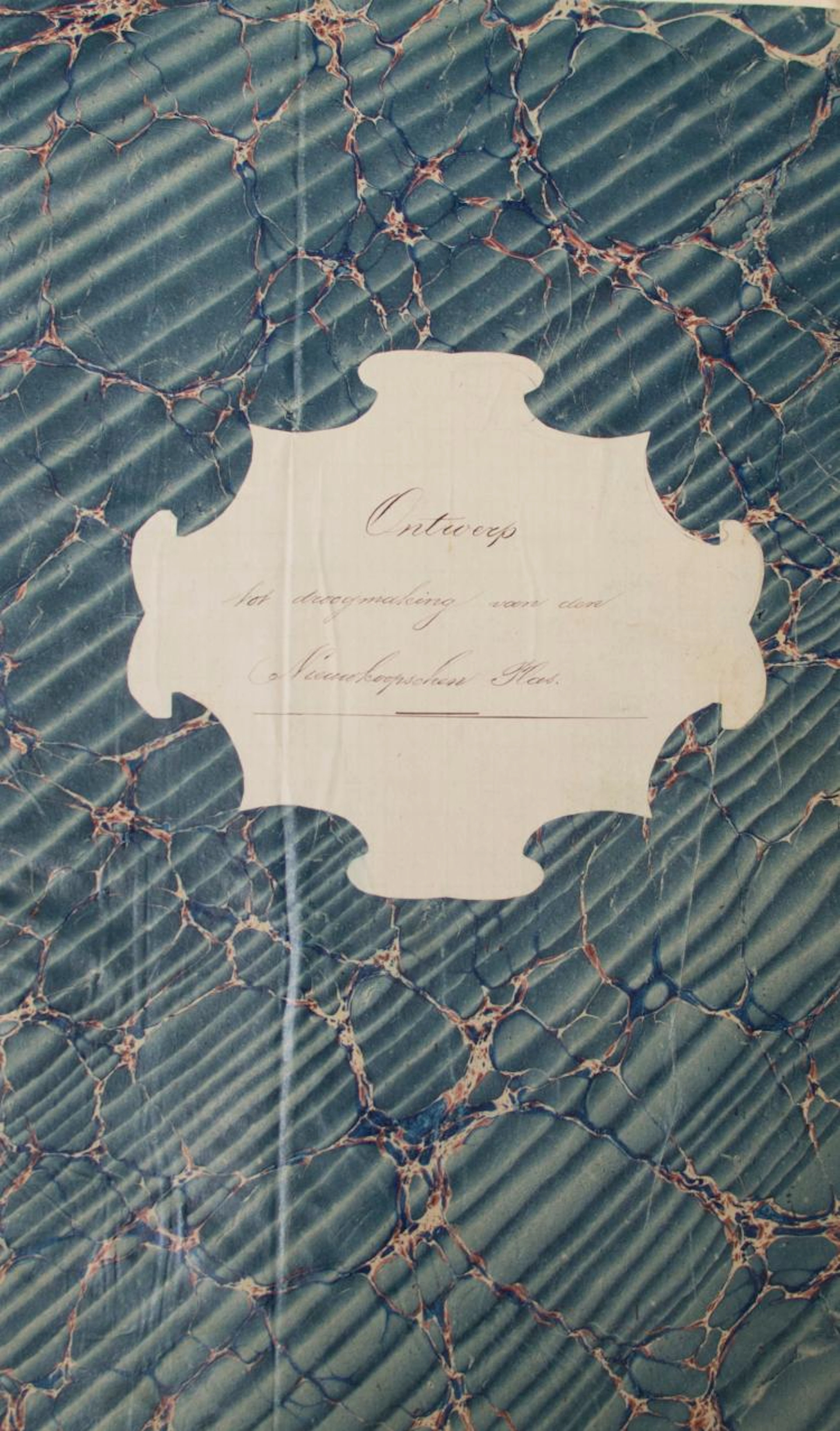 [ARCHIVALIA] ? [NIEUWKOOPSE PLASSEN] ? ?ONTWERP tot droogmaking...