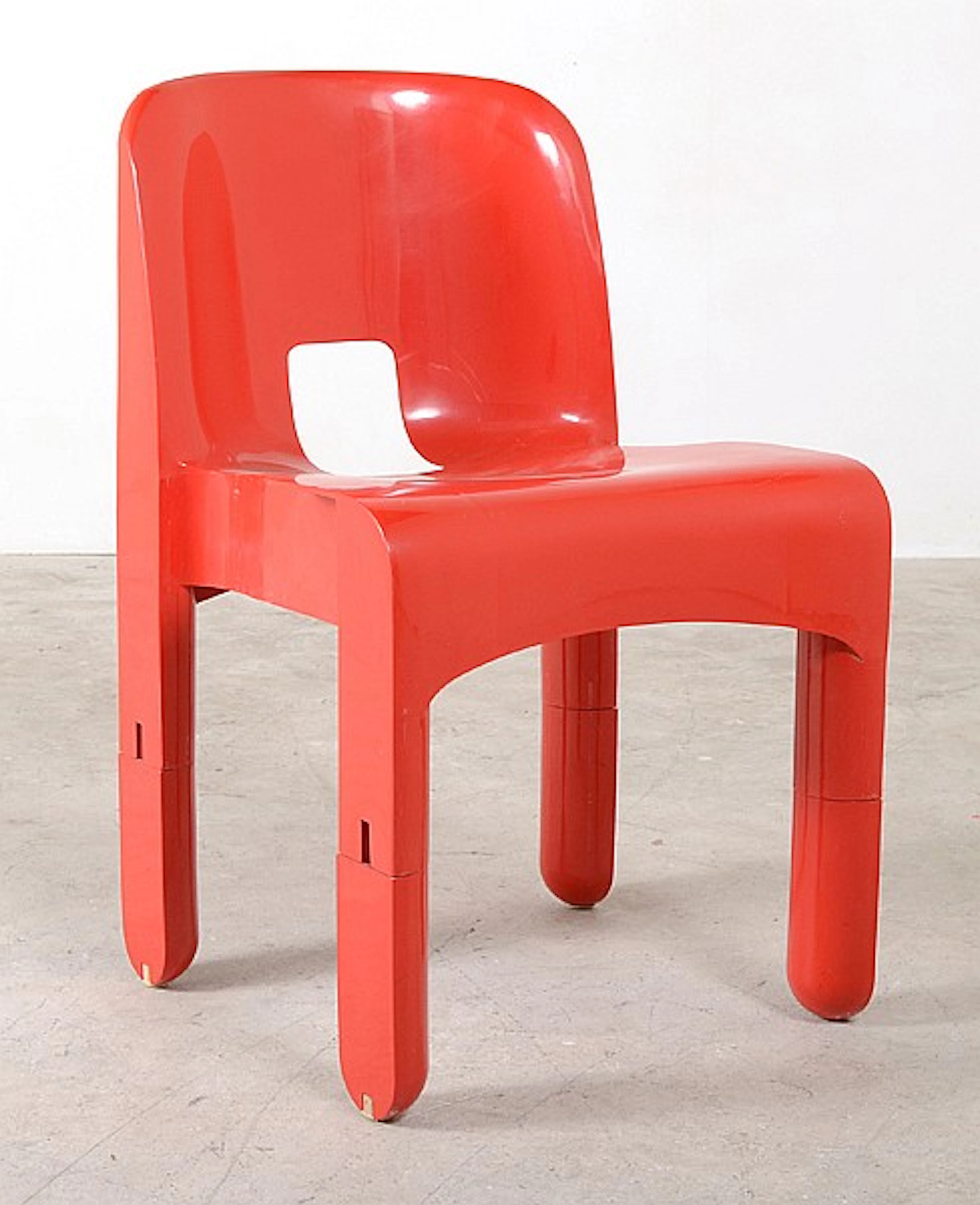 JOE COLOMBO (1930-1971)A SET OF TEN MODEL NO. 4860 UNIVERSALE STACKING CHAIRS