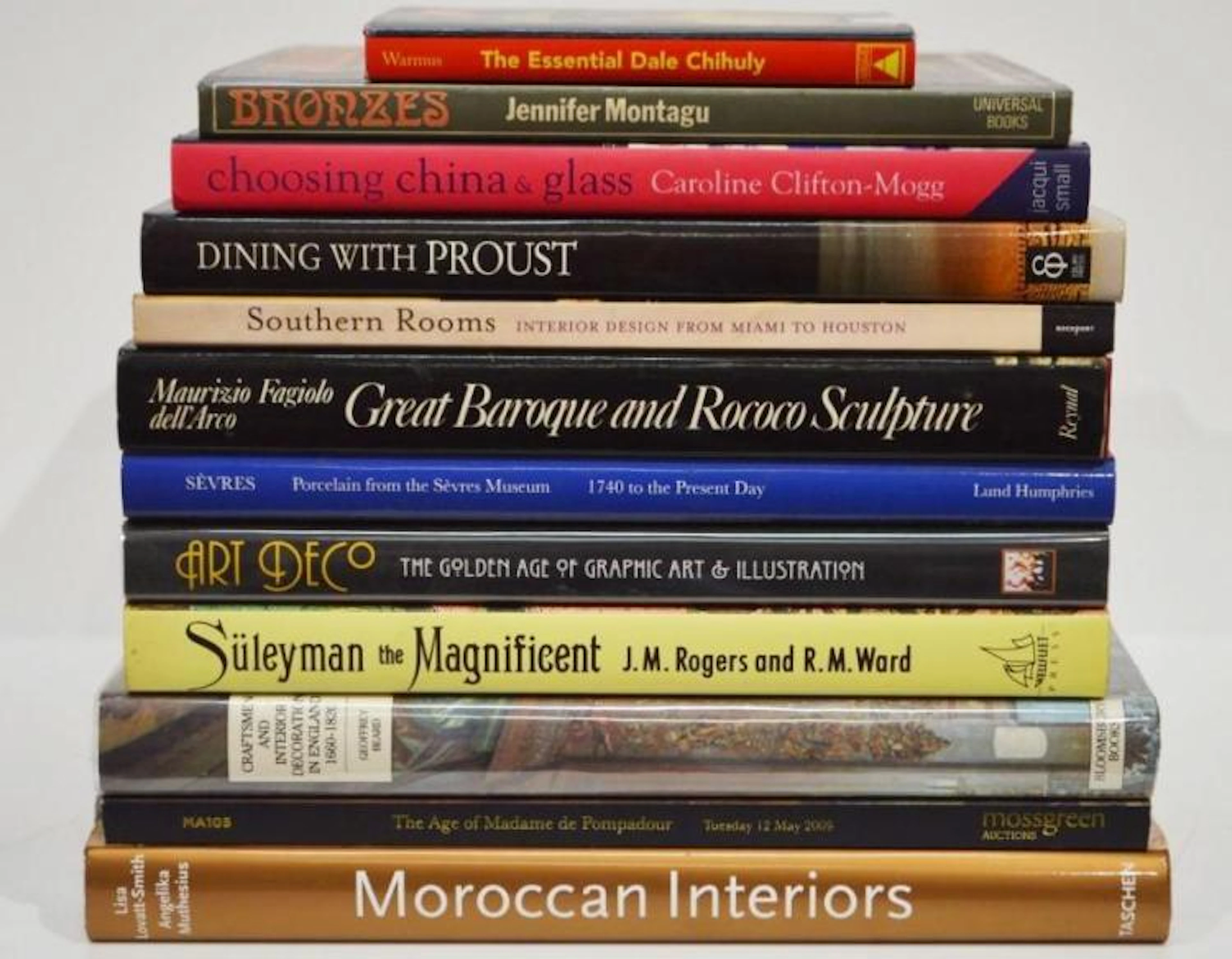 A COLLECTION OF REFERENCE BOOKS ON FURNITURE