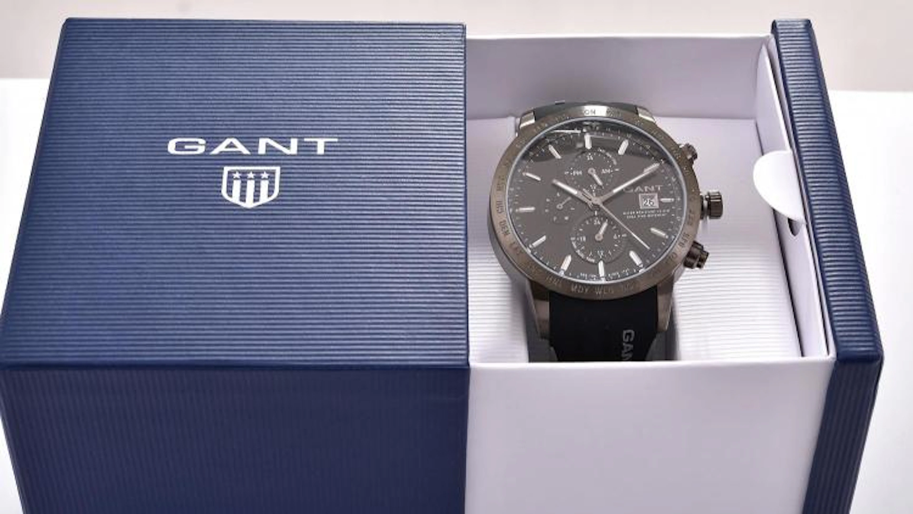 TWO GANT WATCHES AND ONE SEIKO WATCH ALL BOXED