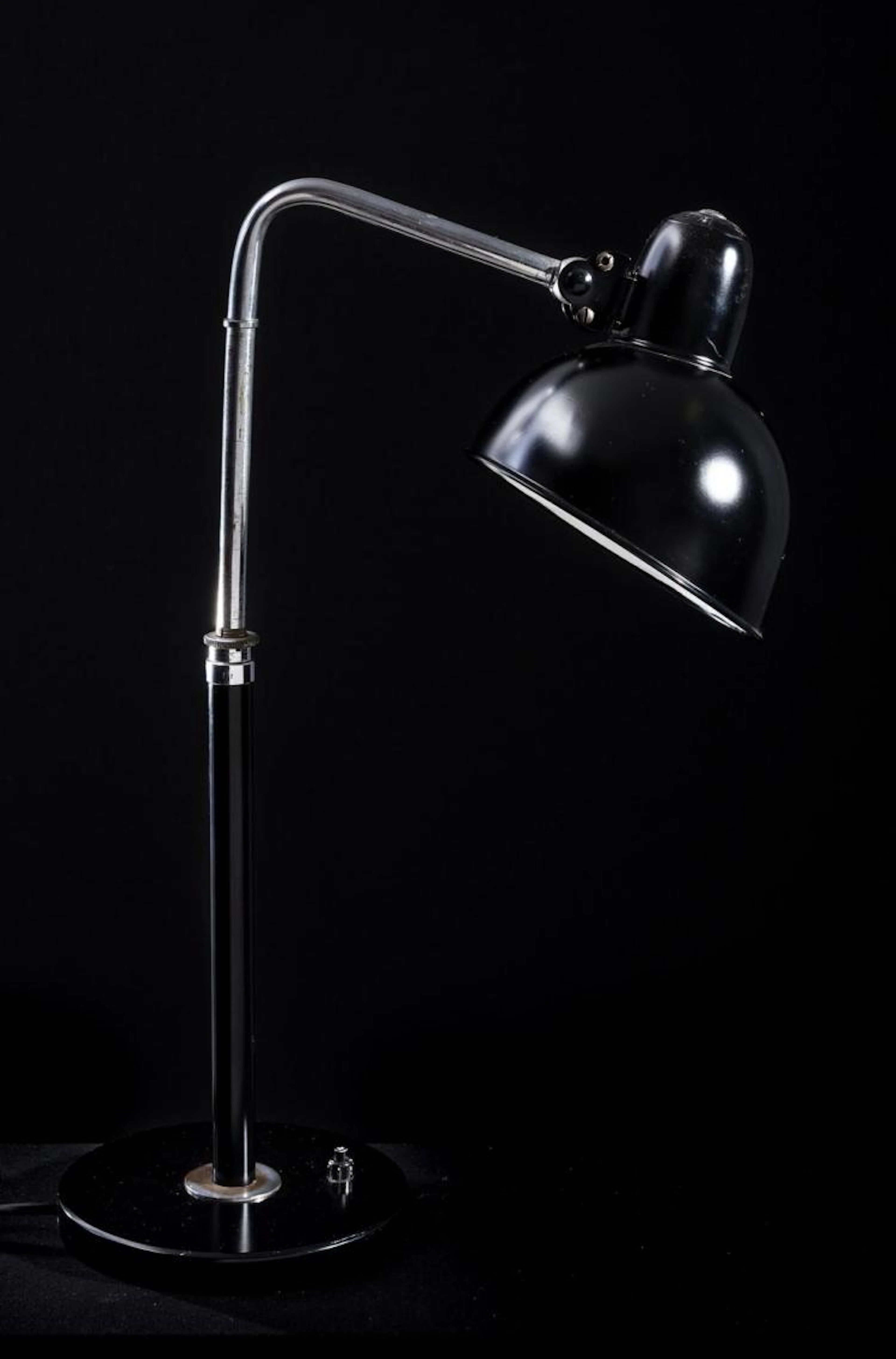 CHRISTIAN DELL 6606 BAUHAUS TABLE LAMP FOR KAISER IDELL