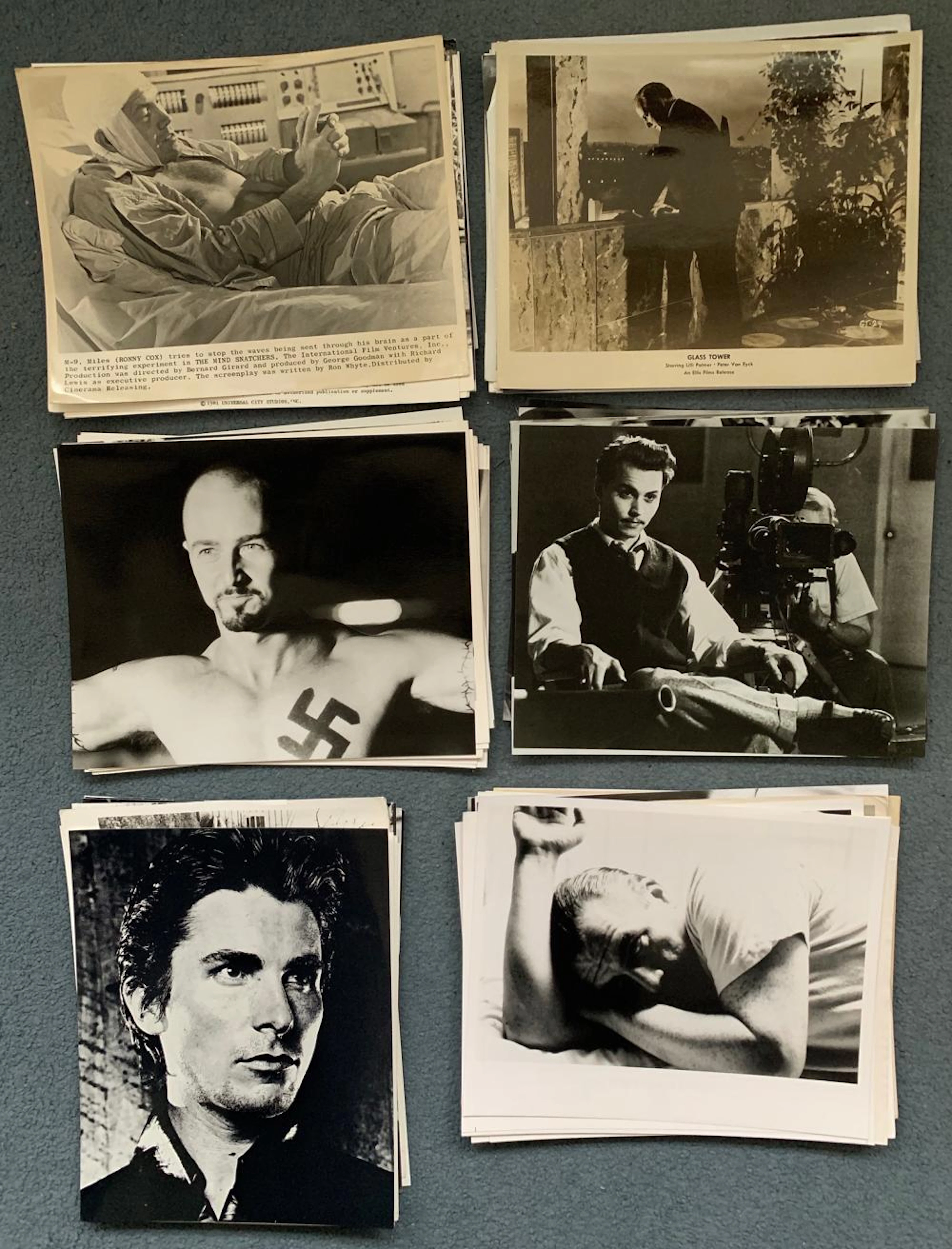 BLACK & WHITE STILLS LOT x 110+ - Selection of black...