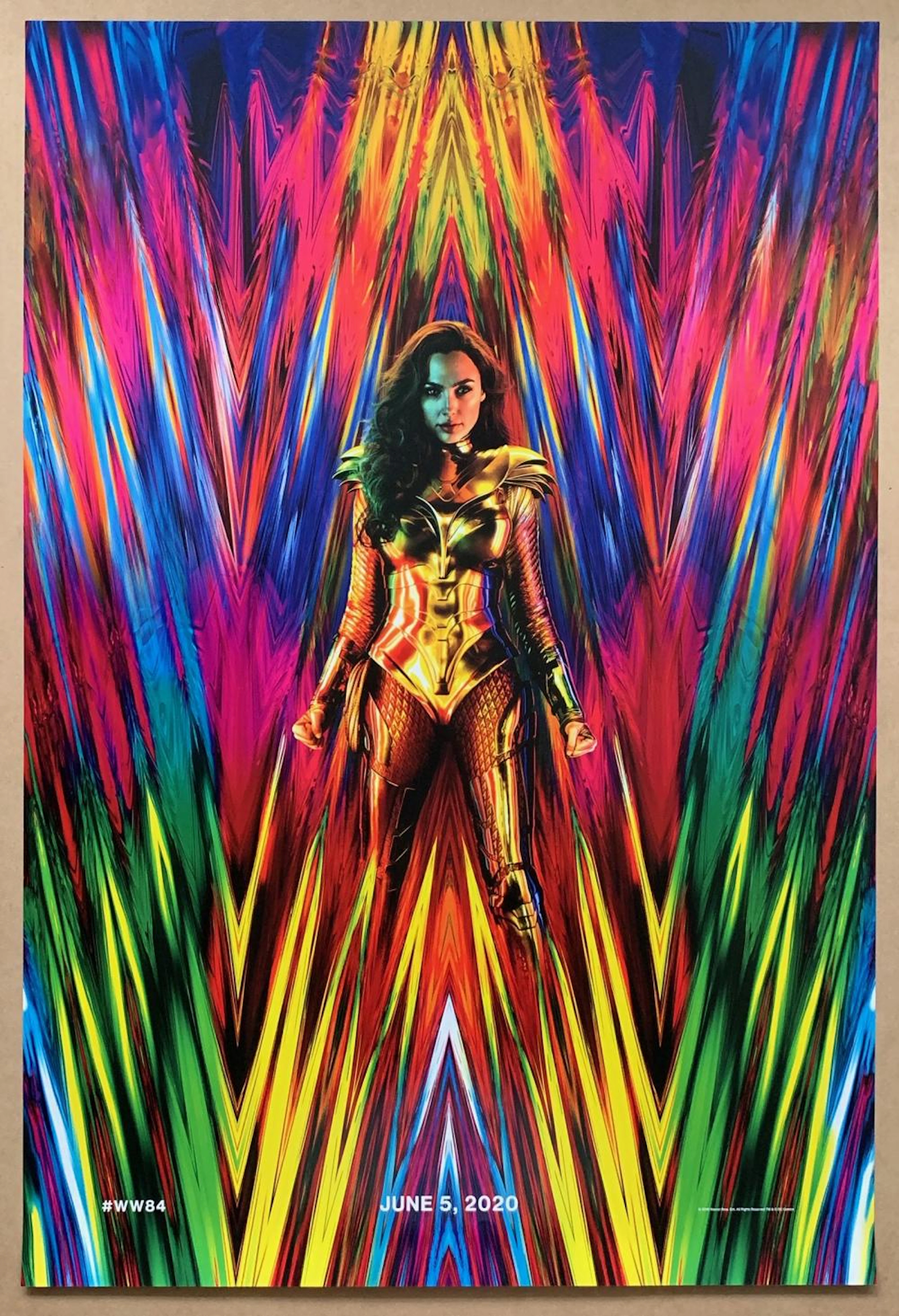 WONDER WOMAN '84 (2020) - US One Sheet movie poster - Advanc