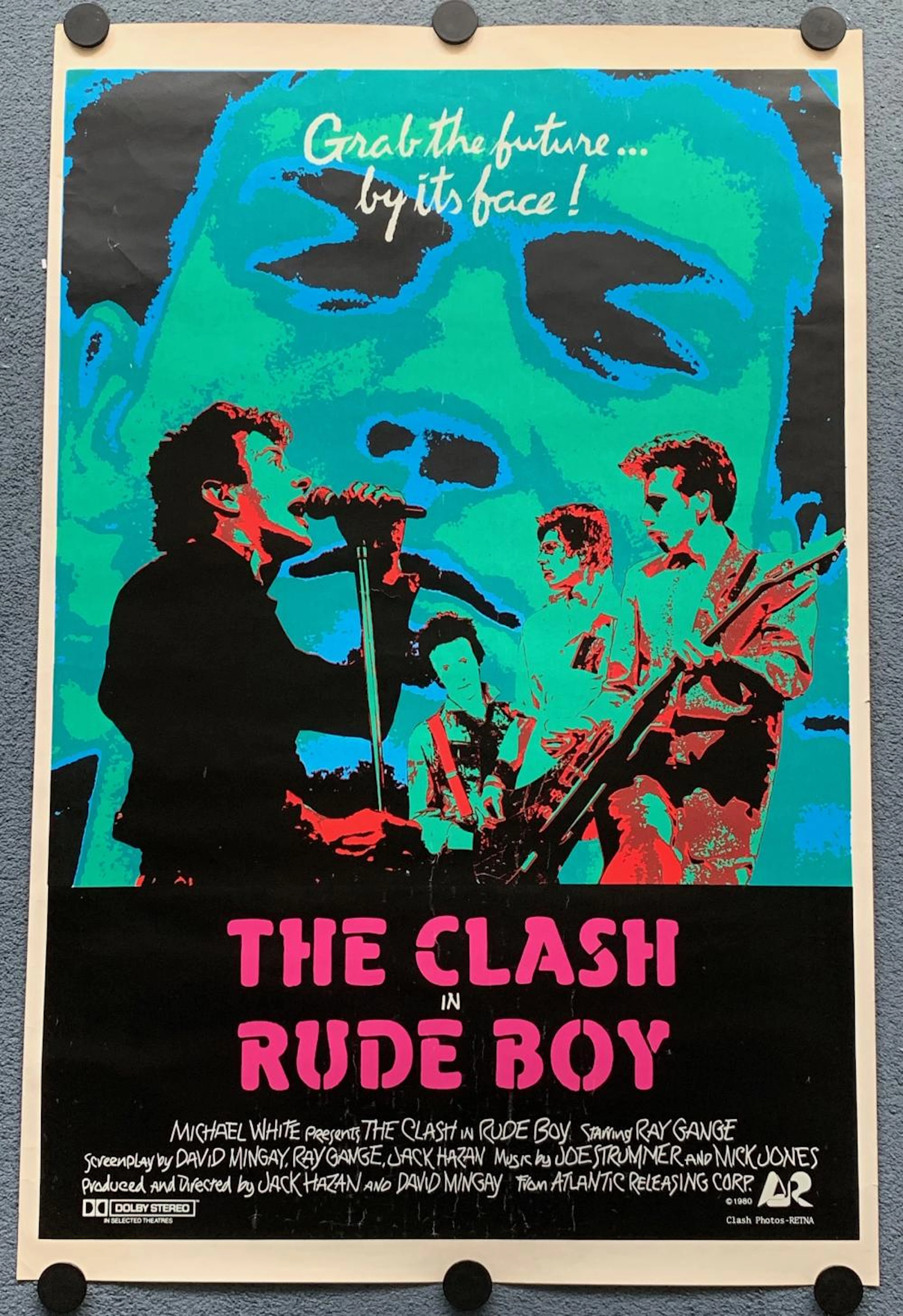 RUDE BOY: THE CLASH (1980) - US One Sheet - A RARE poster...