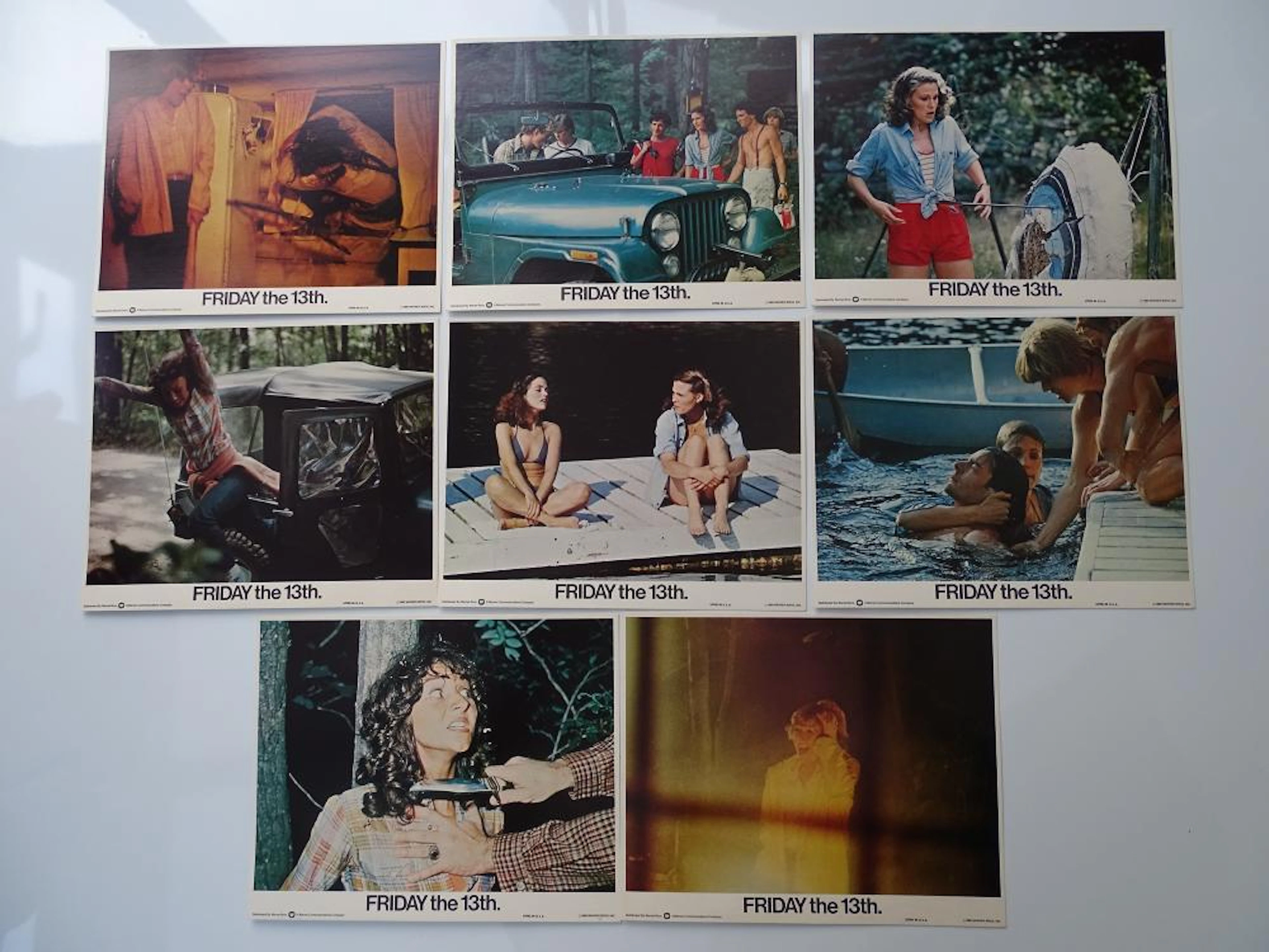 FRIDAY THE 13TH (1980) UK Front of House Set