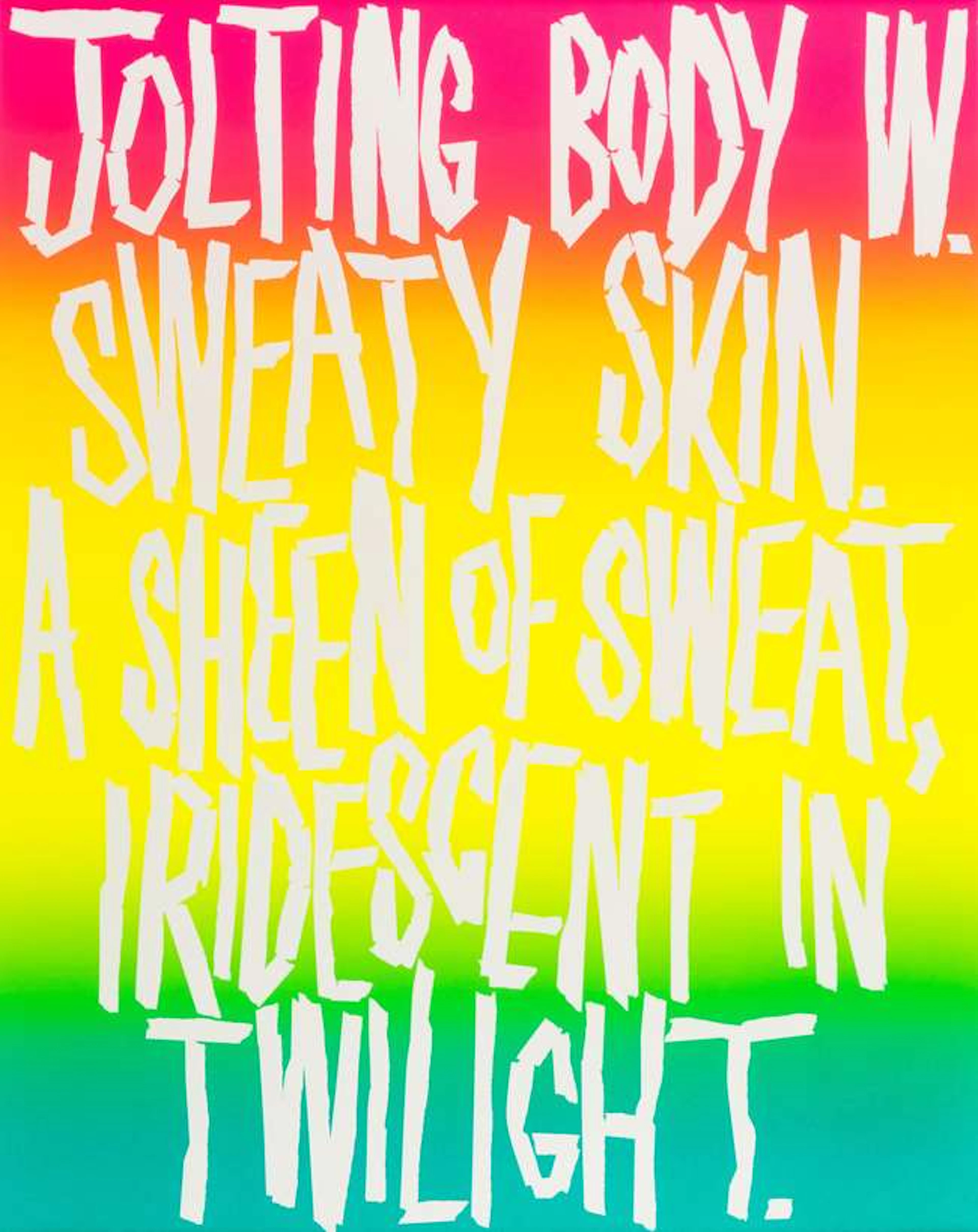 Eddie Peake (b.1981) Sweat