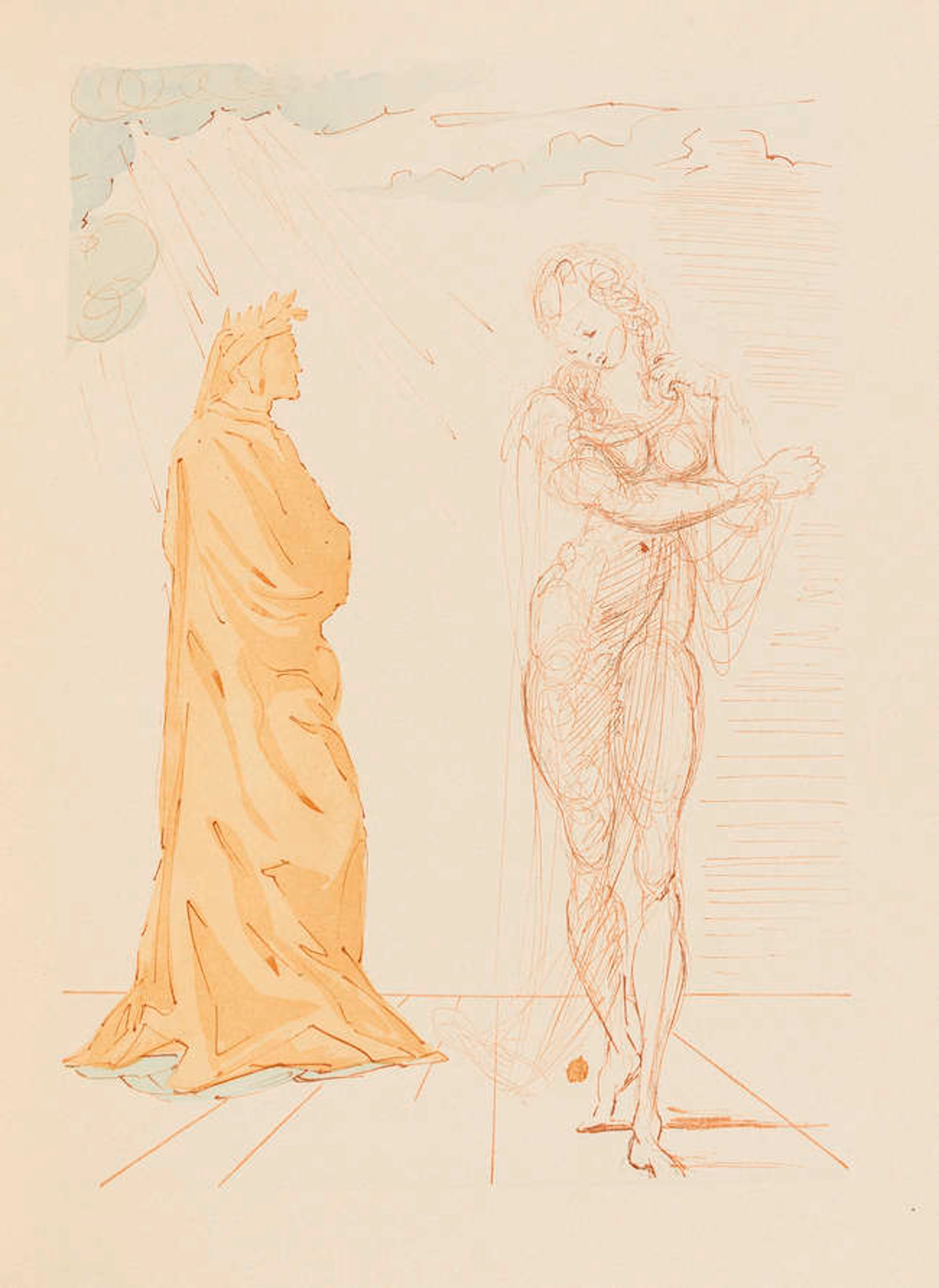 Salvador Dali (1904-1989) La Divine Comédie (The Divine...