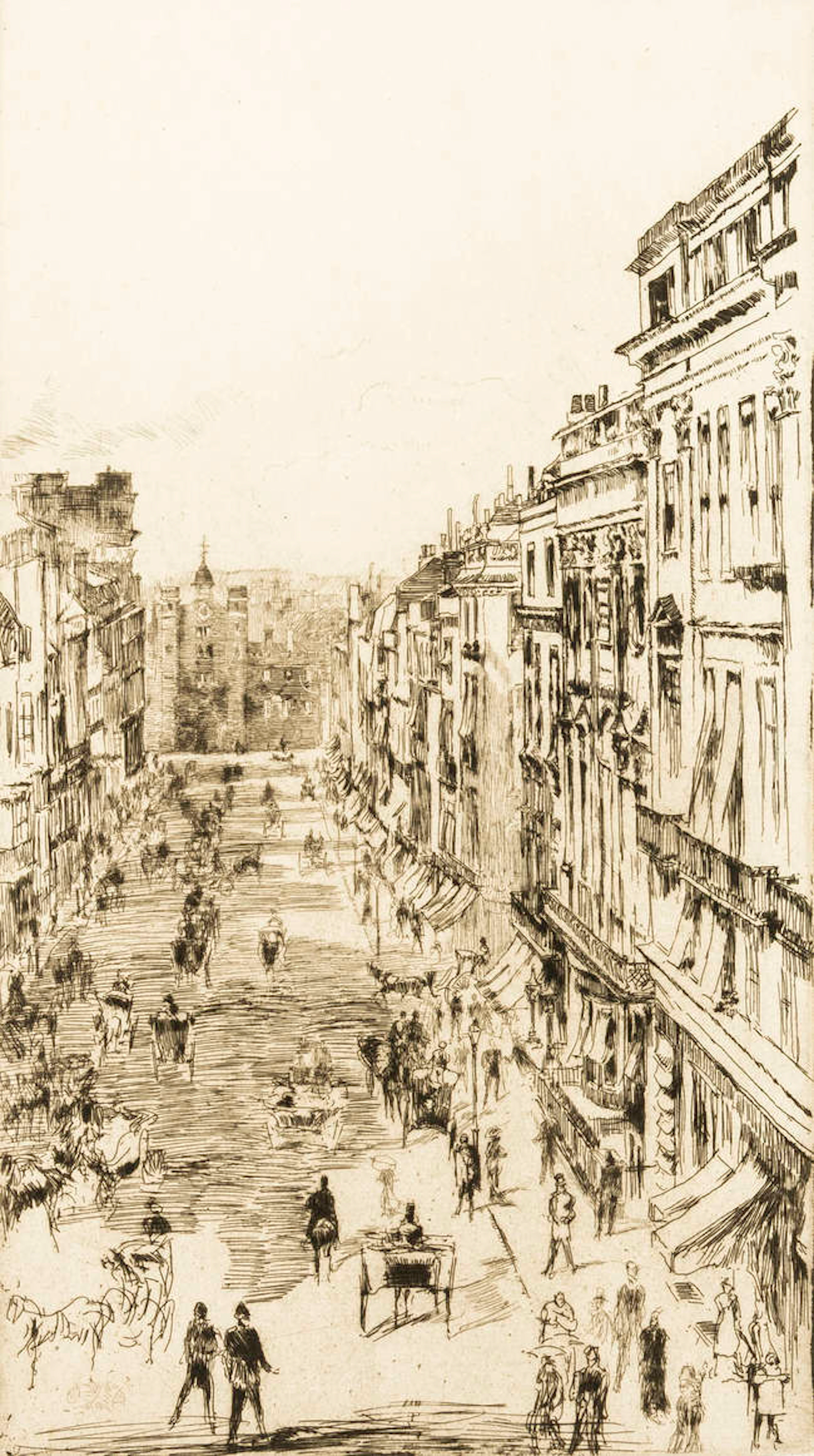 James McNeill Whistler (1834-1903) St Jame's Street...