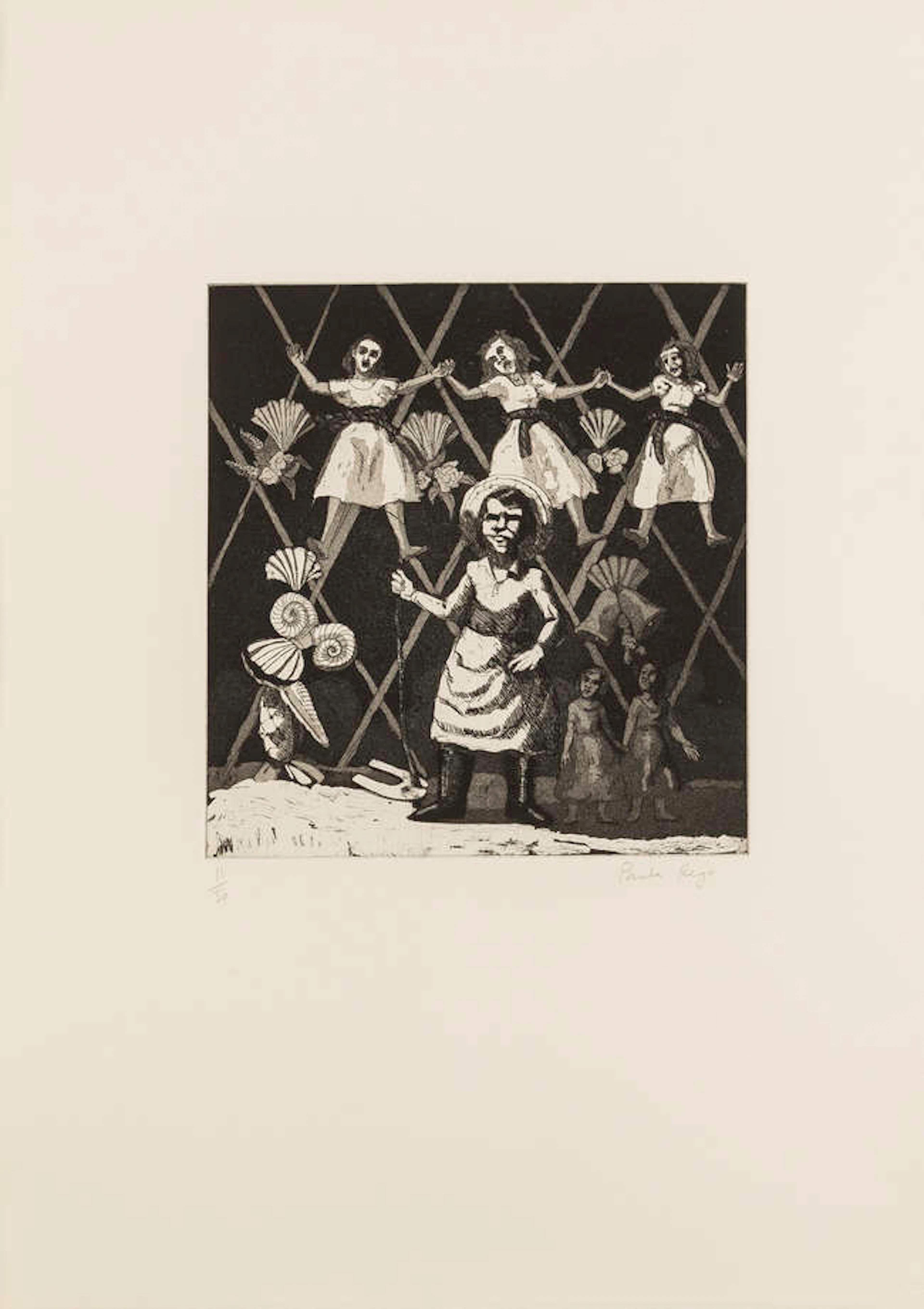 Dame Paula Rego (b.1935) Mary, Mary, Quite Contrary I (Rosenthal 43)