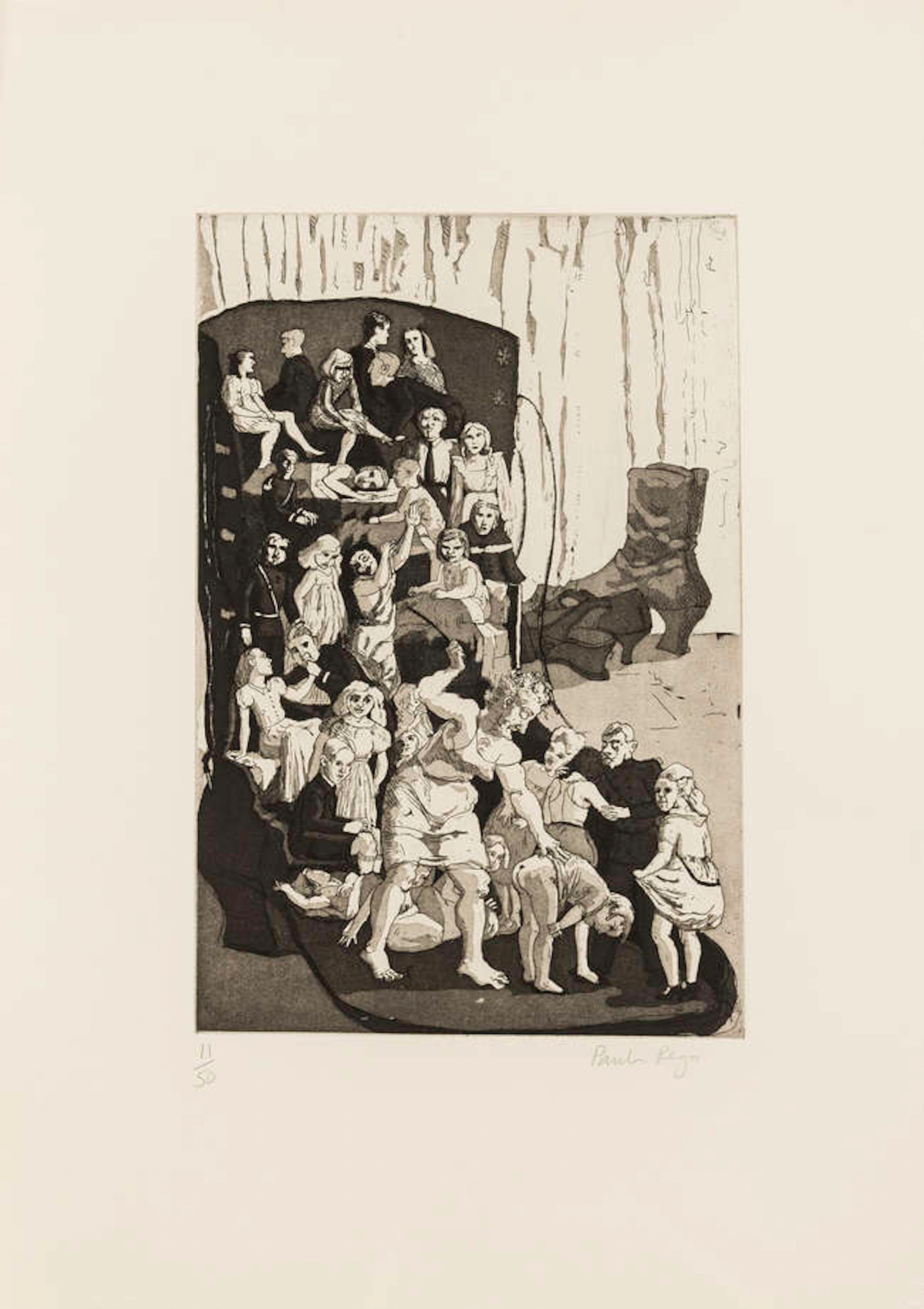 Dame Paula Rego (b.1935) The Old Woman Who Lived in a Shoe (Rosenthal 61)