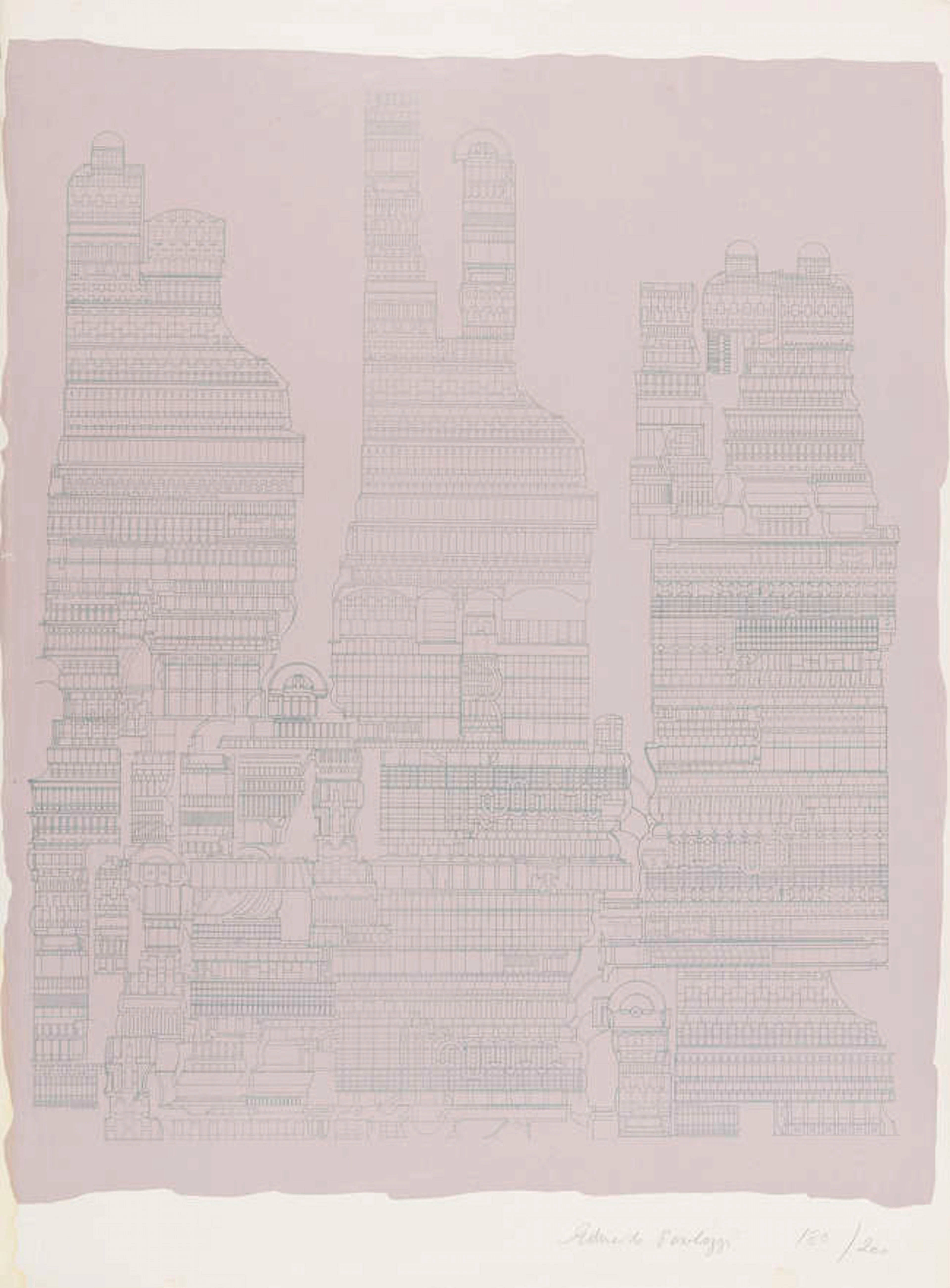 Eduardo Paolozzi (1924-2005) Central Park East; Central Park West