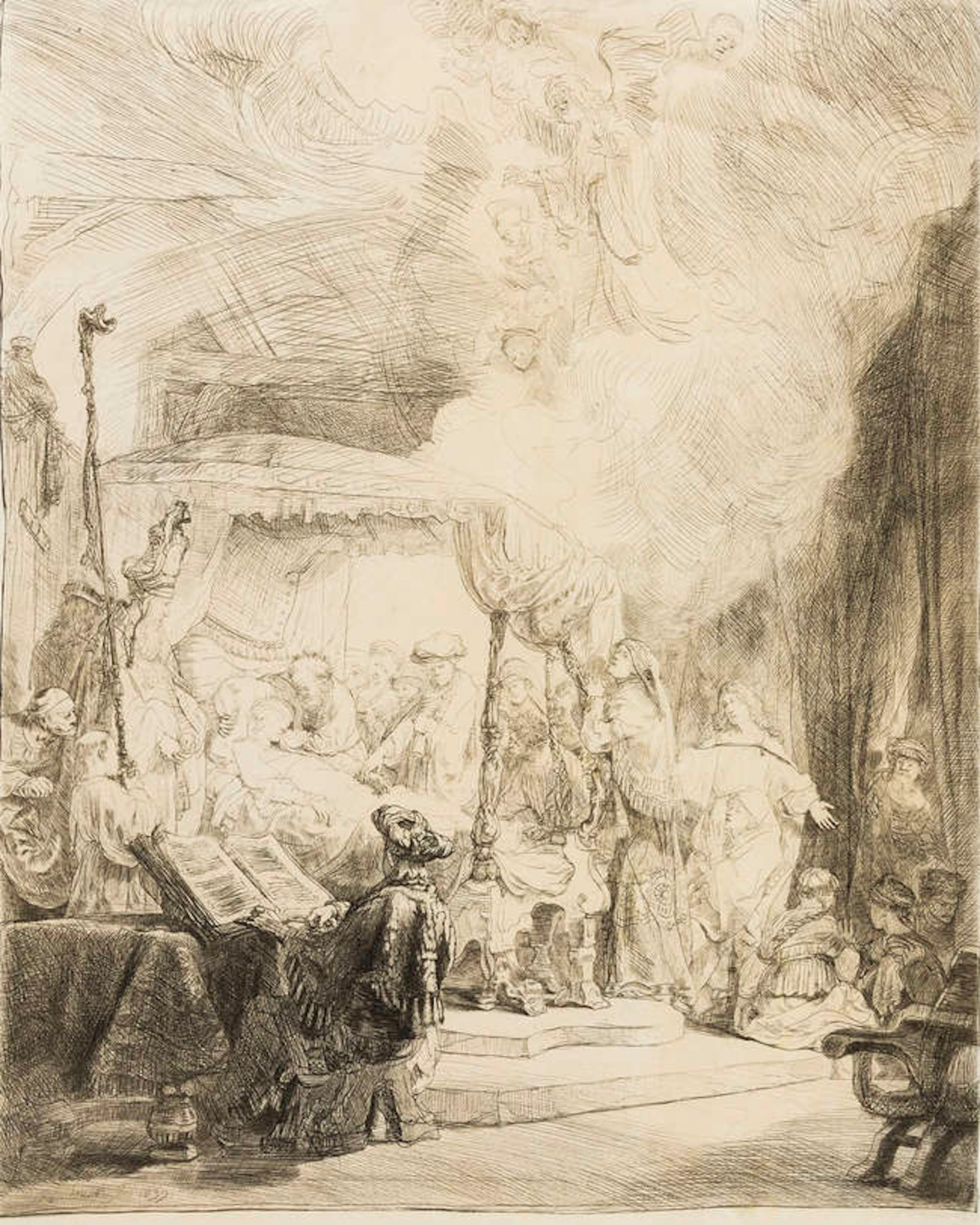 Rembrandt van Rijn (1606-1669) The Death of the Virgin