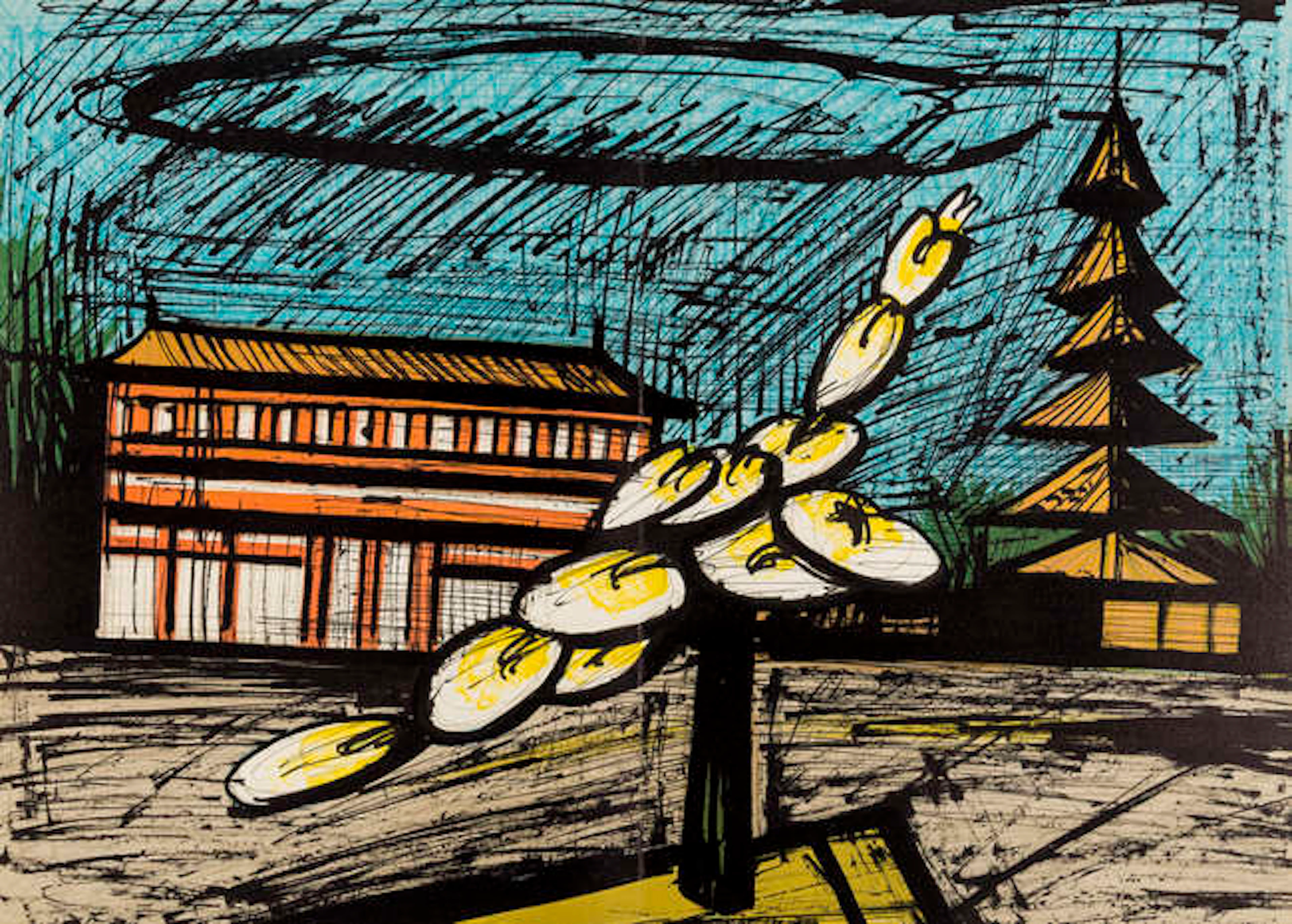 Bernard Buffet (1928-1999) & Annabel Buffet (1928-2005) Le Voyage au Japon