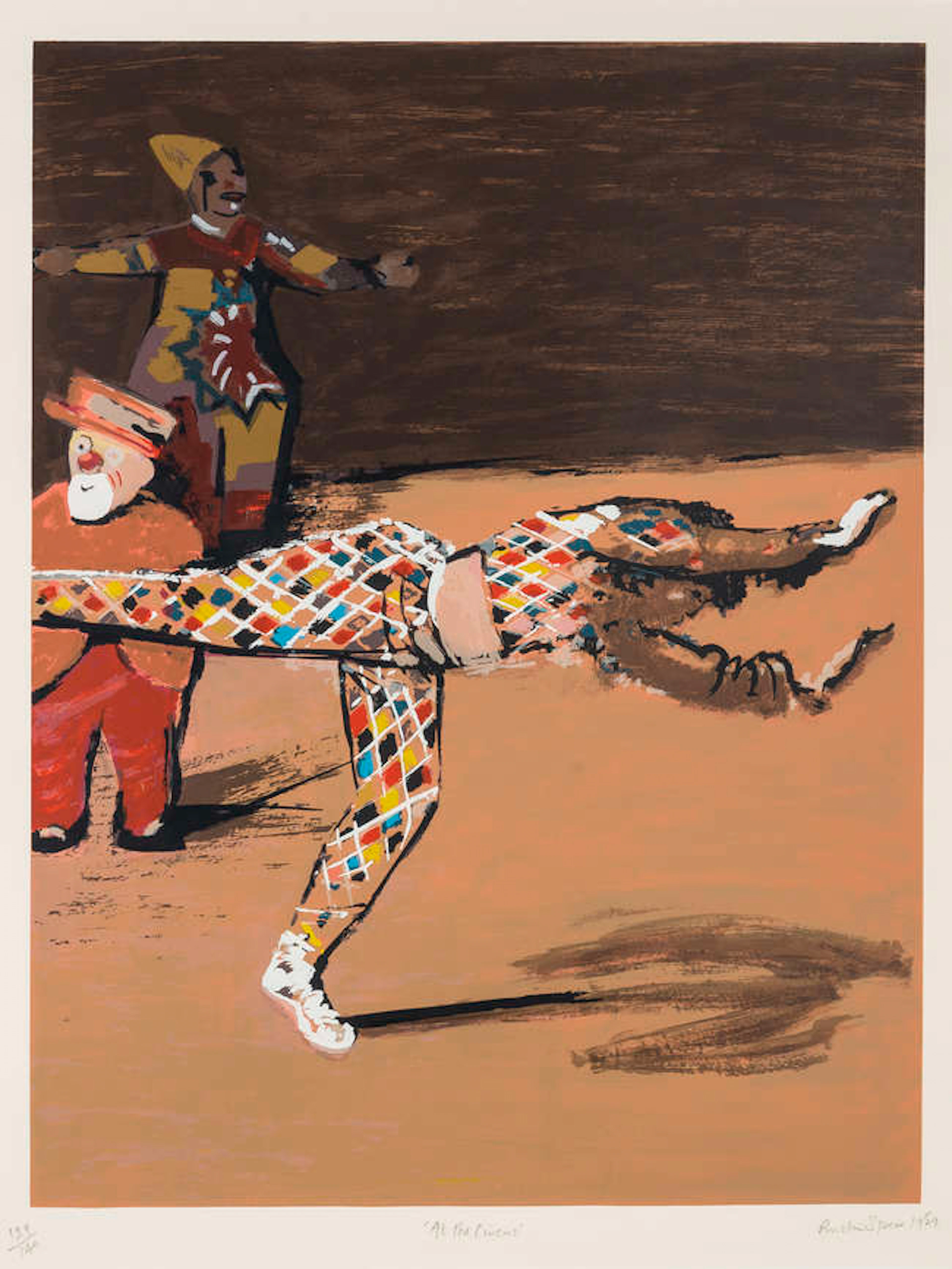 Ruskin Spear (1911-1990) At the Circus