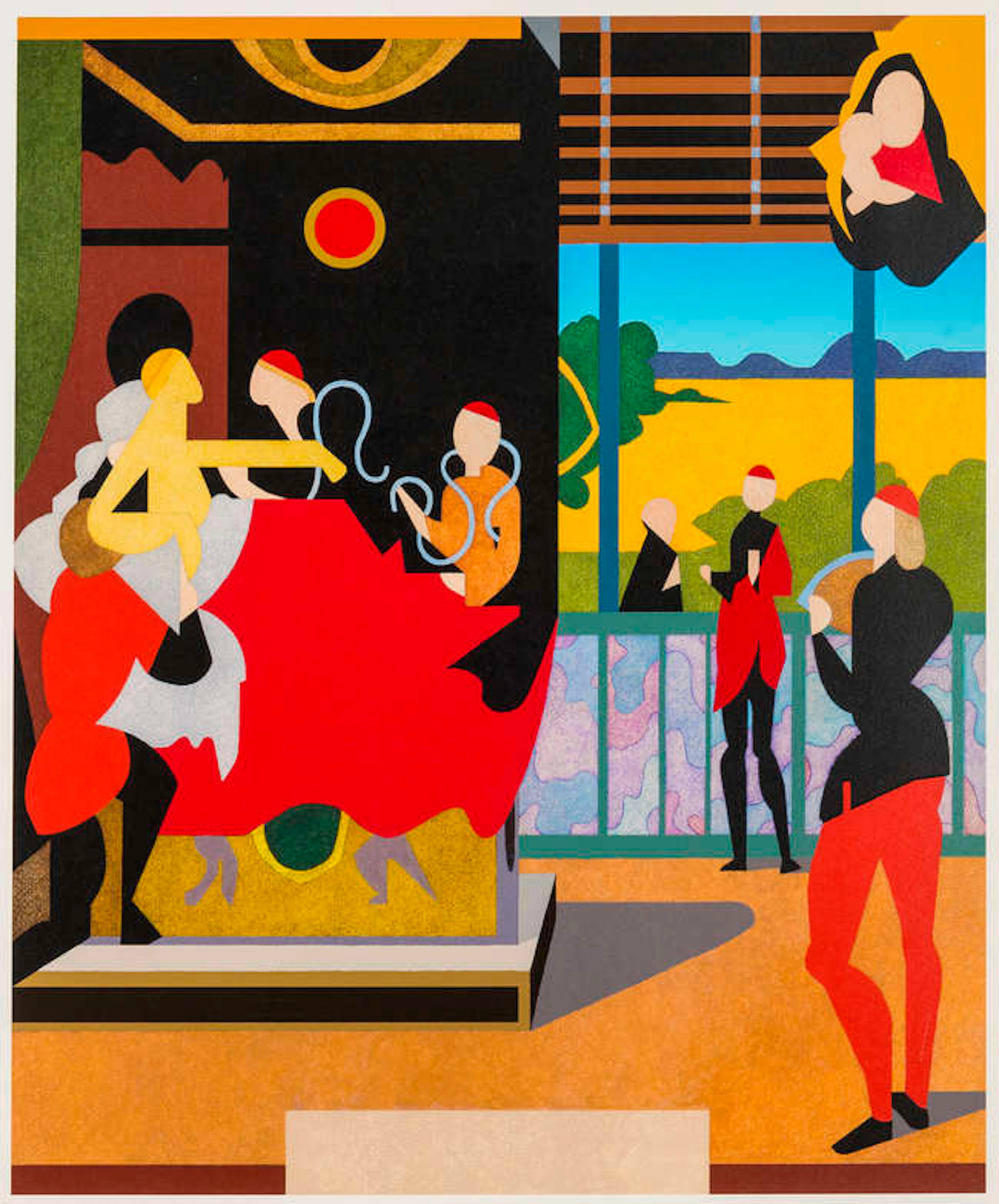 Tom Phillips (b.1937) Raphael Revisited