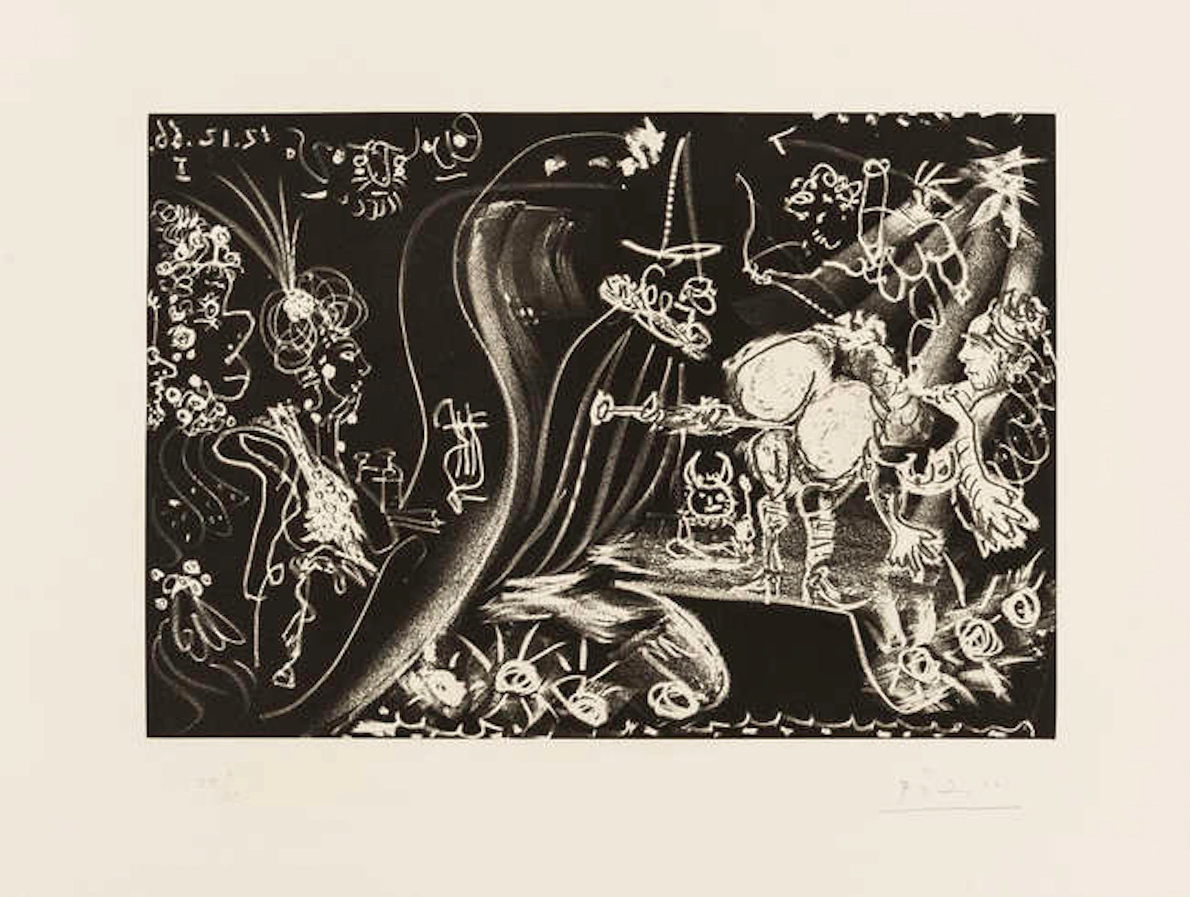 Pablo Picasso (1881-1973) Le Cocu Magnifique (Bloch 1249)