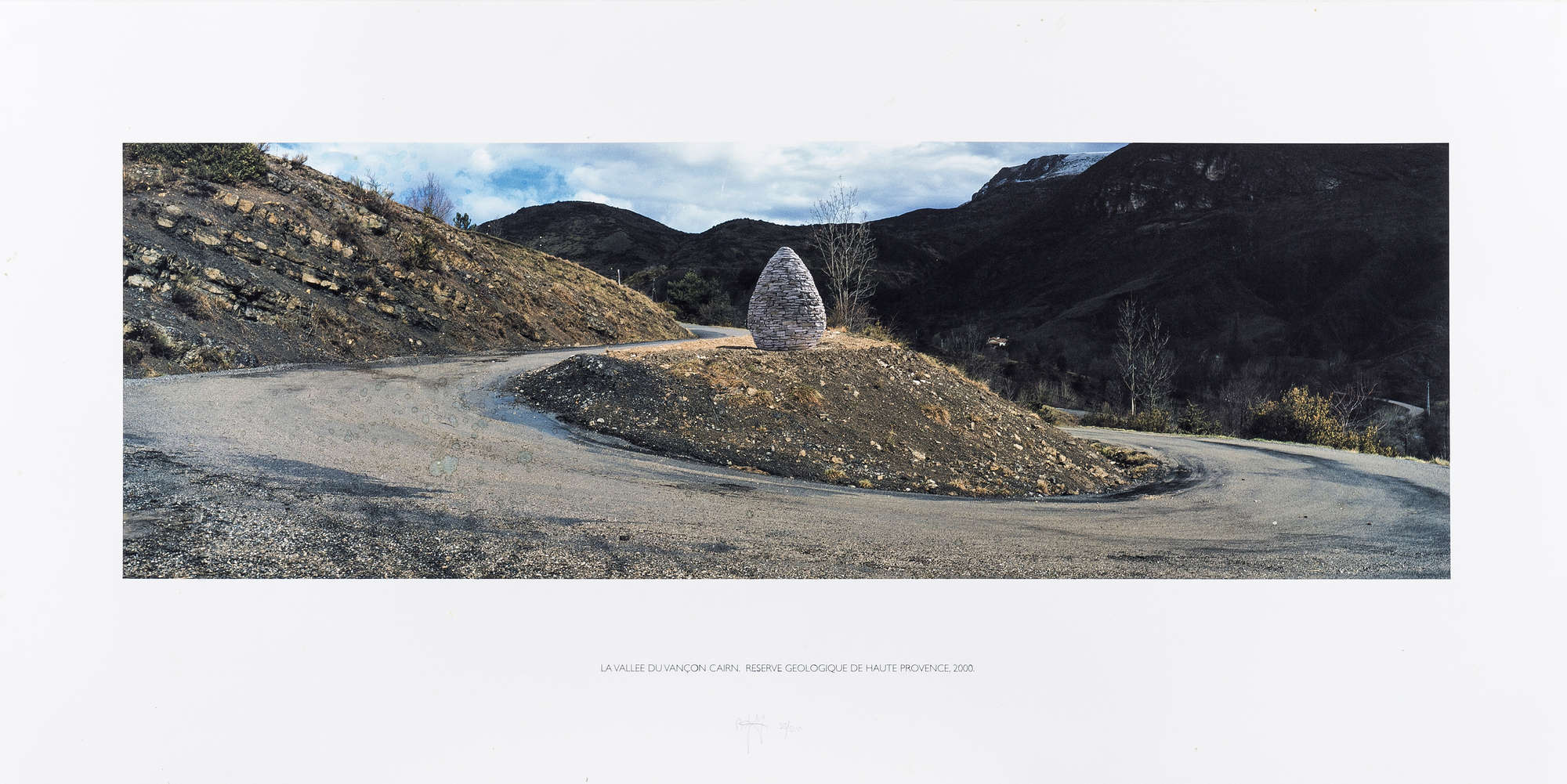 Andy Goldsworthy (b. 1956) La Vallee Du Vançon, Cairn, Reserve ...