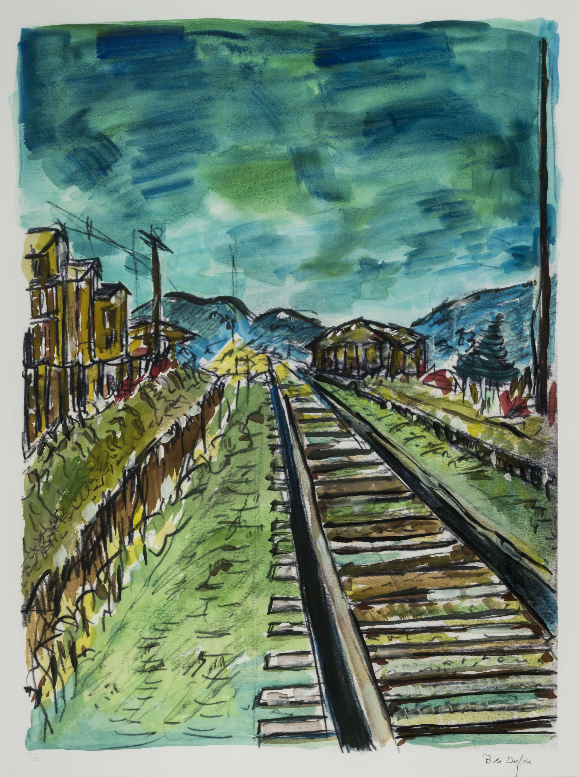 Bob Dylan (b. 1941) Train Tracks, Bob Dylan (b. 1941), Train Tracks ...