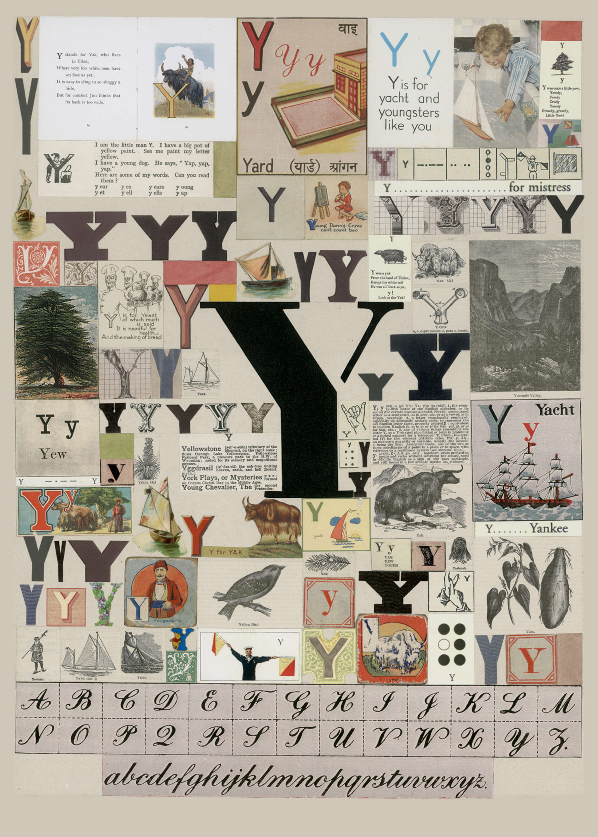 Peter Blake (b. 1932) The Letter Y, Peter Blake (b. 1932), The Letter Y ...