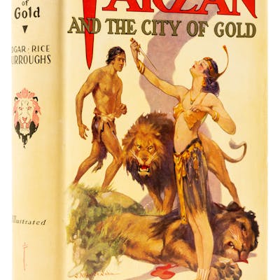 Burroughs (Edgar Rice) Tarzan and the City of Gold, first edition