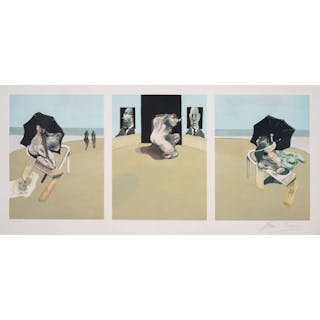 Francis Bacon (1909-1992) Triptych 1974-1977 (Sabatier 4), Francis