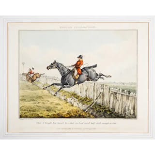 Alken (Henry) Hunting Recollections, R. Ackermann, 1829.