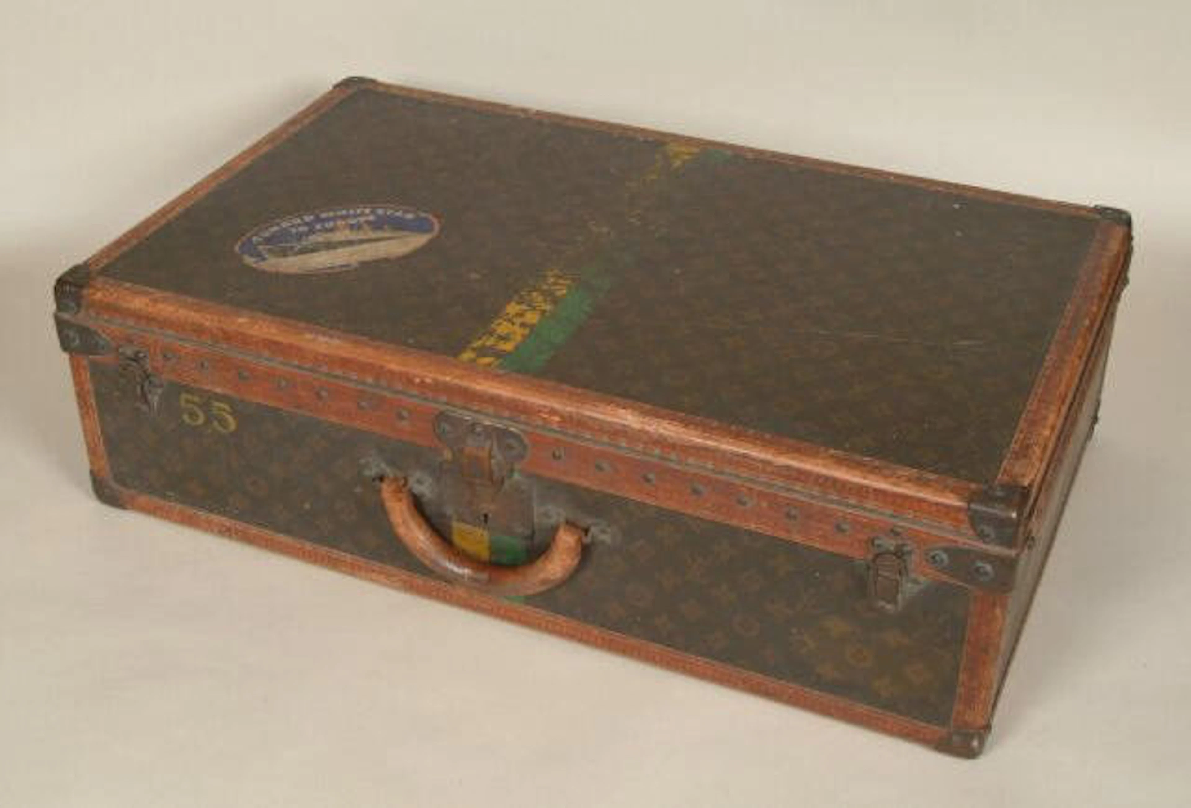 A Louis Vuitton Suitcase