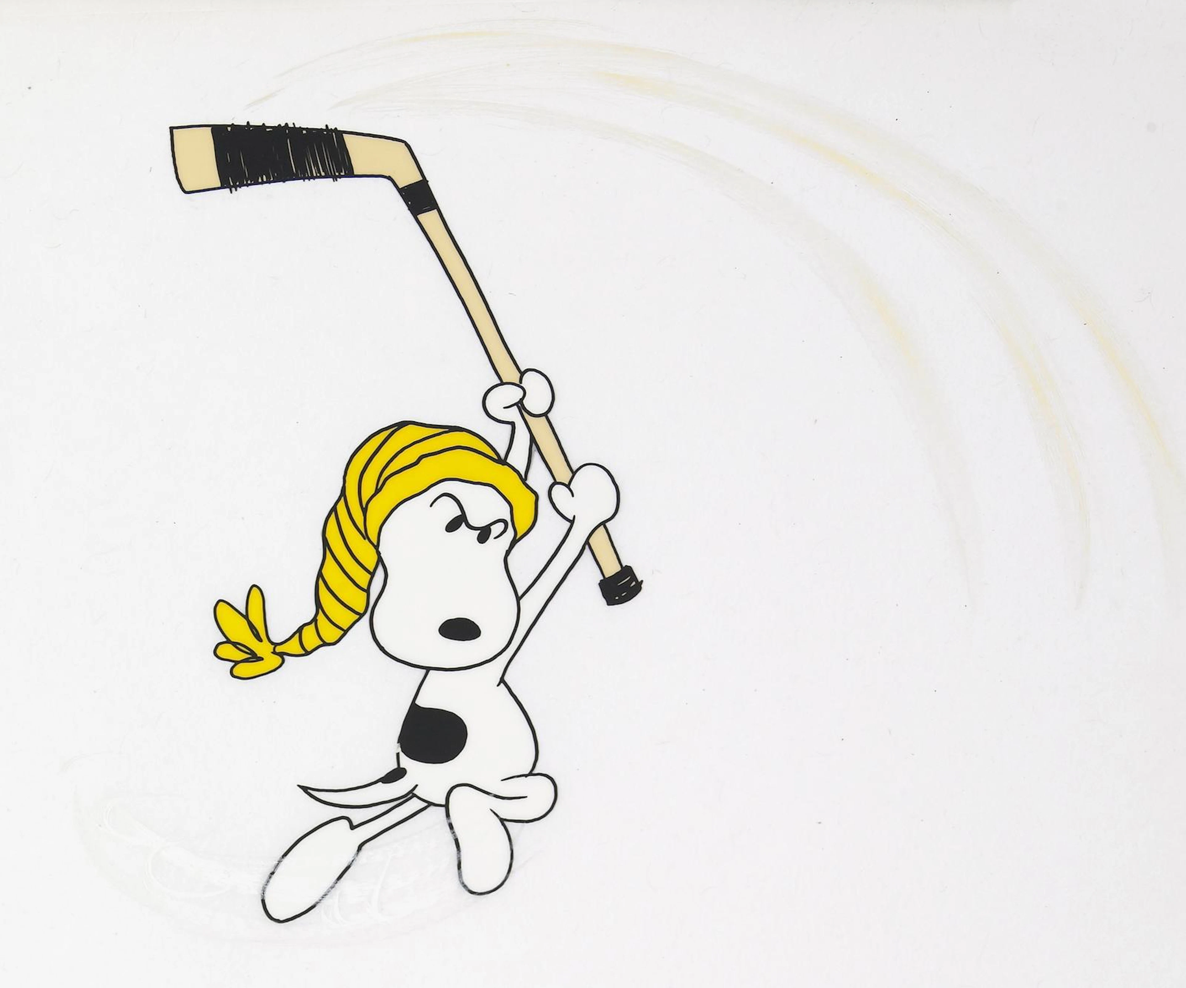 Four Melandez Studios celluloids of Snoopy